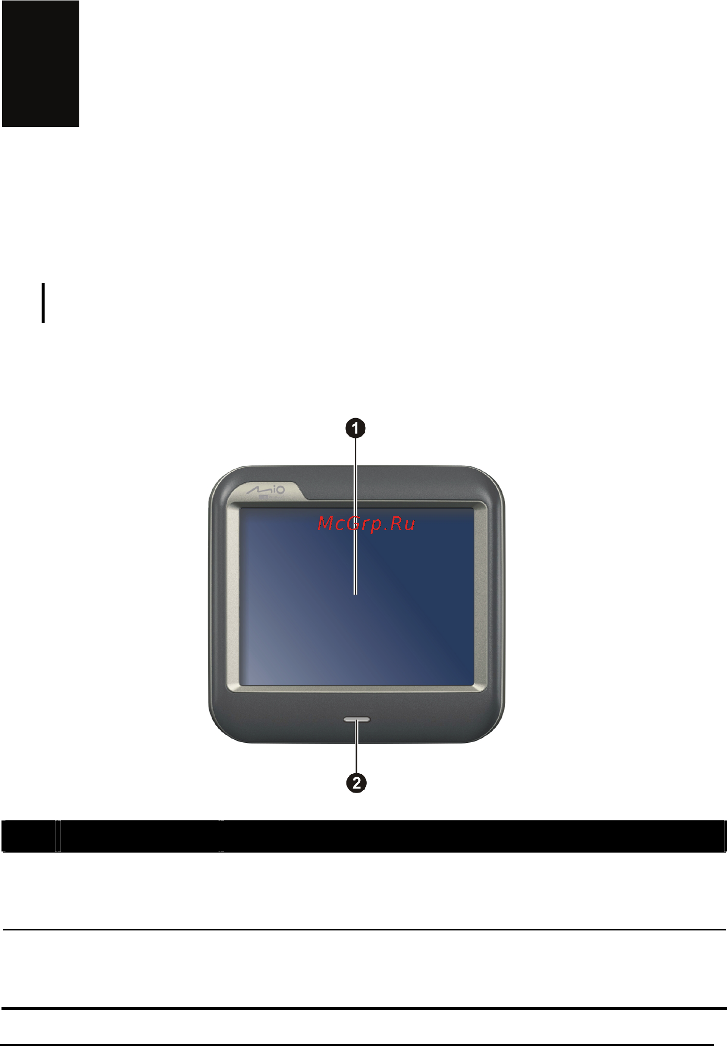 Mio C220 rev 230 Deluxe [7/29] Начало работы