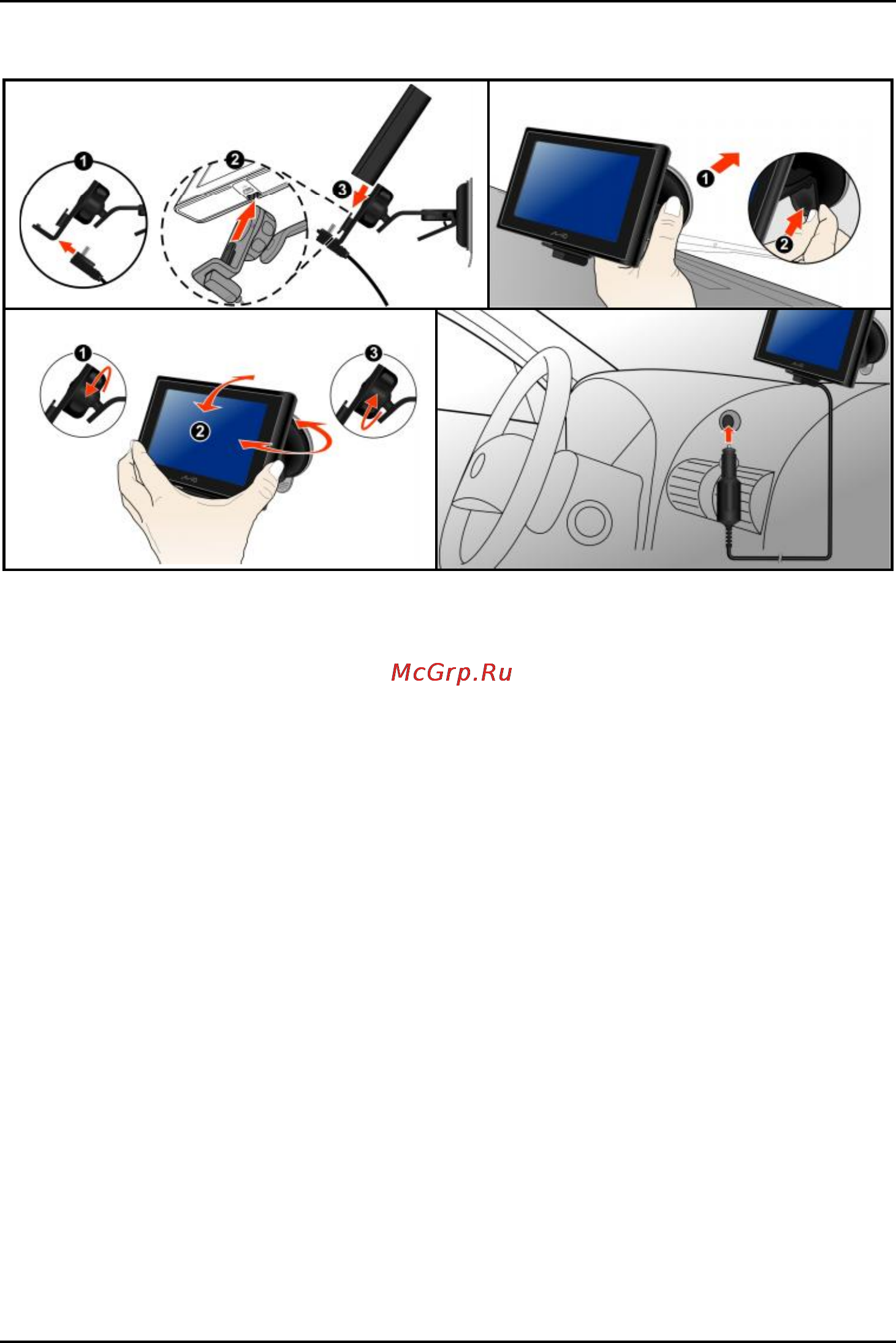 Mio Moov 360 Deluxe Инструкция по эксплуатации онлайн [10/32] 135941