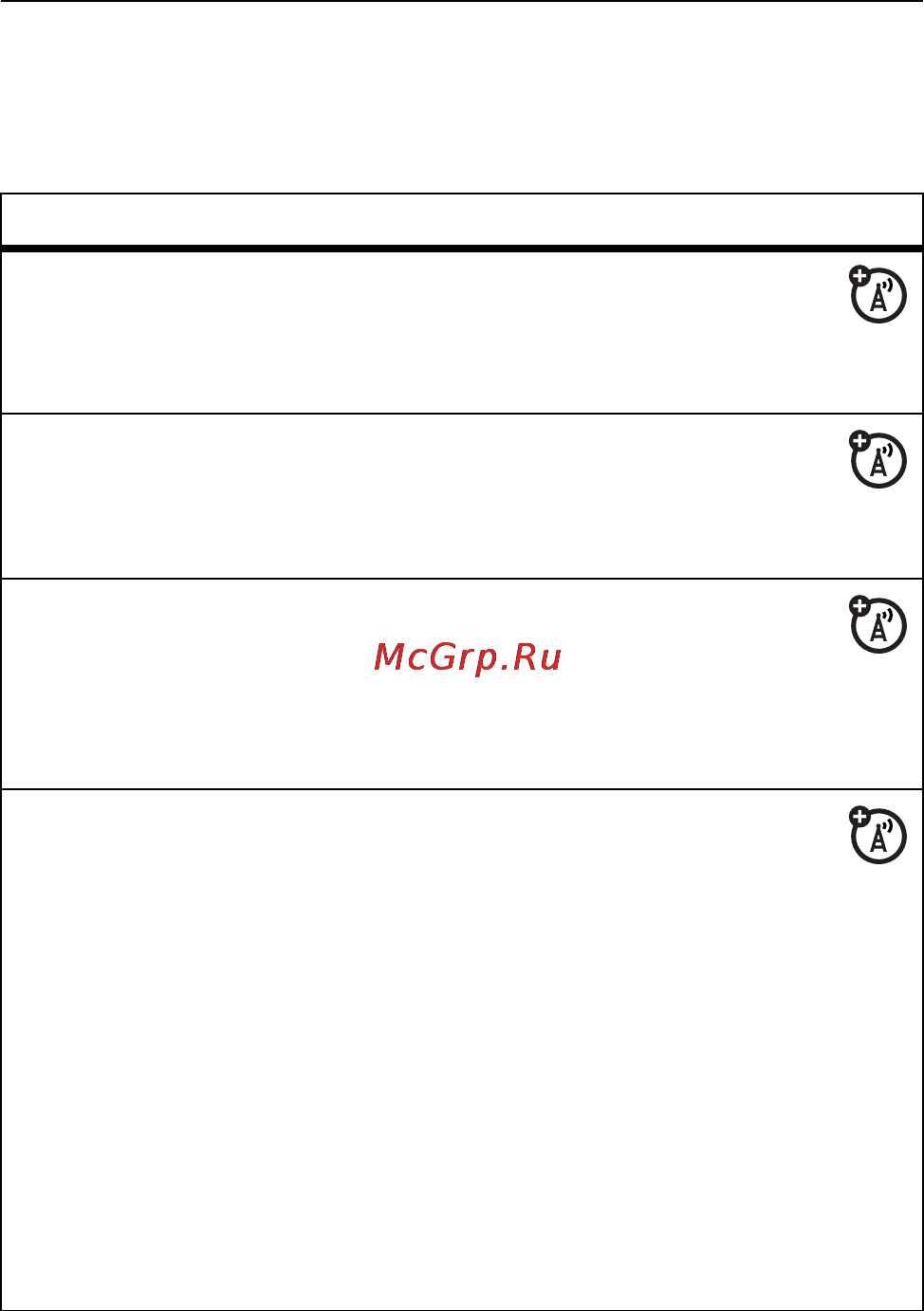 Motorola pebl U6 [81/120] Другие функции телефона