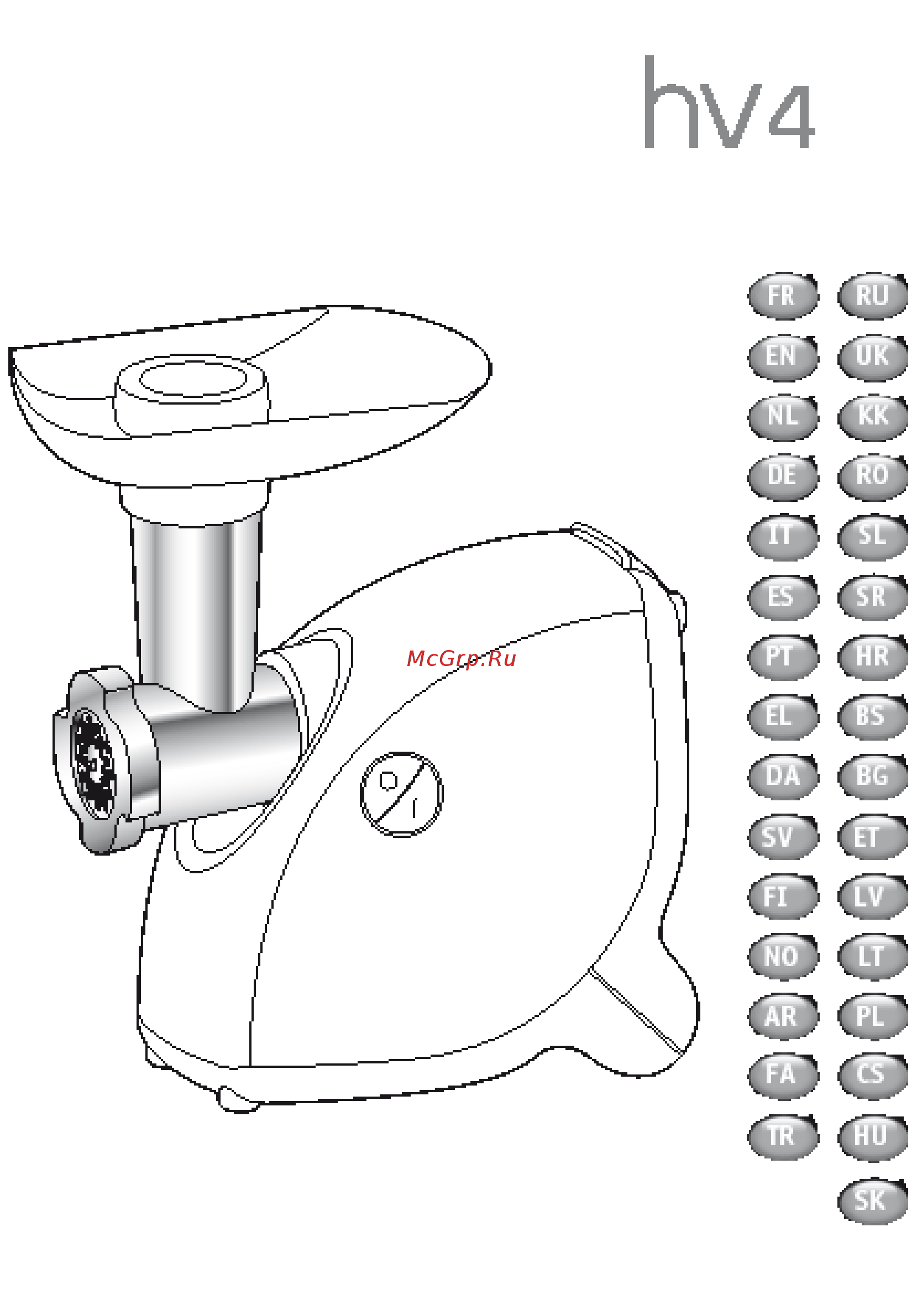 Moulinex ME440139 Инструкция по эксплуатации онлайн