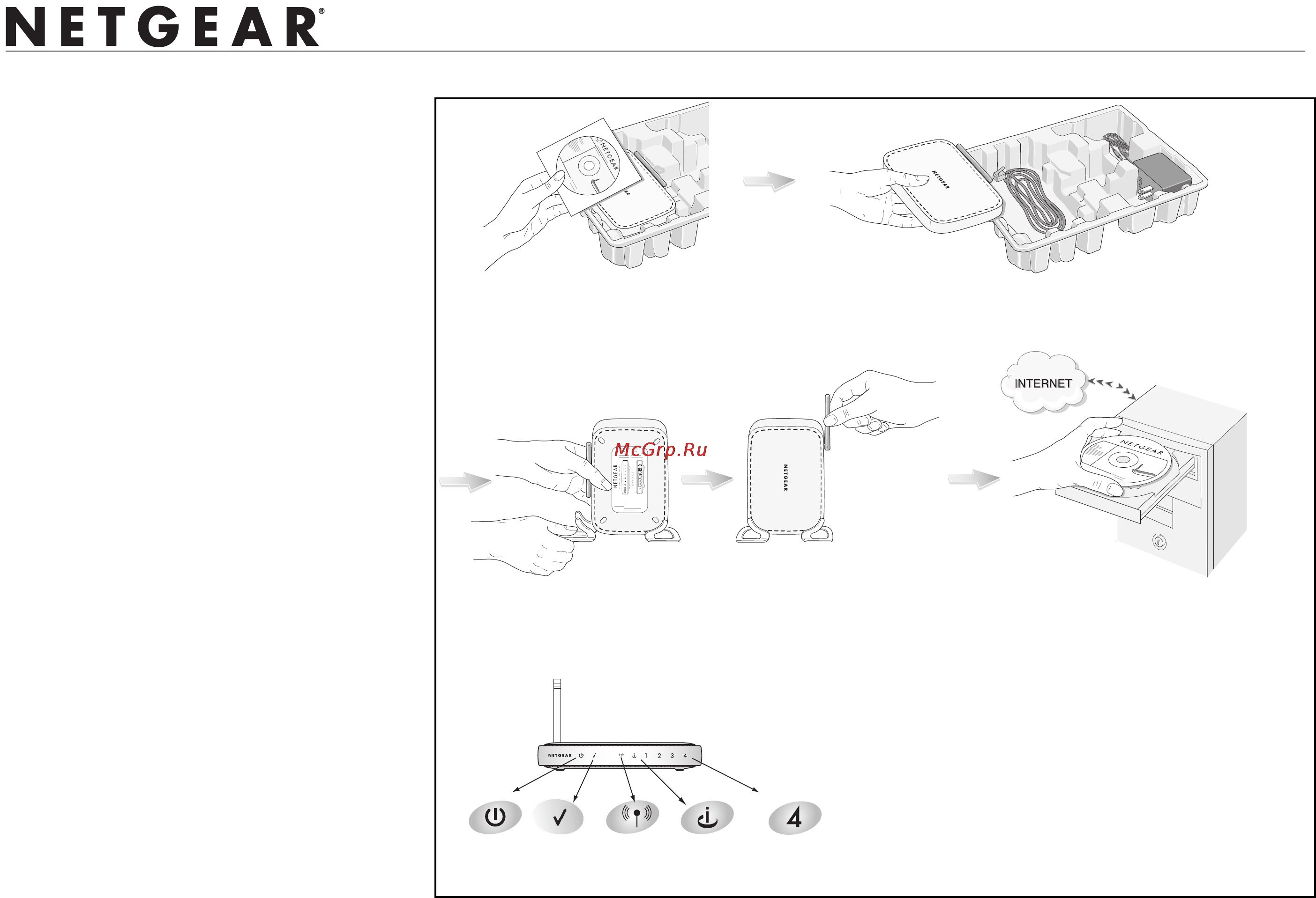 Netgear WGR614EE Инструкция по эксплуатации онлайн