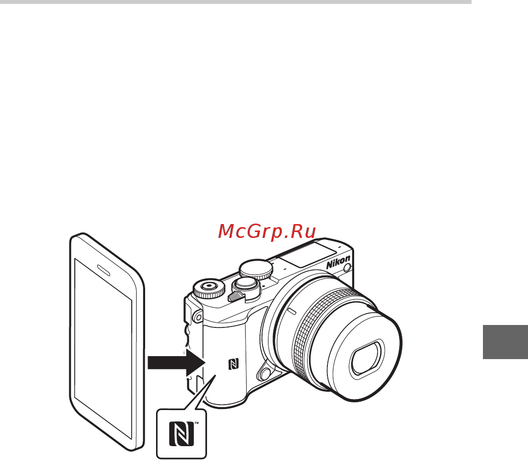 Nikon 1 J5 Kit Silver [141/270] Android подключение через nfc