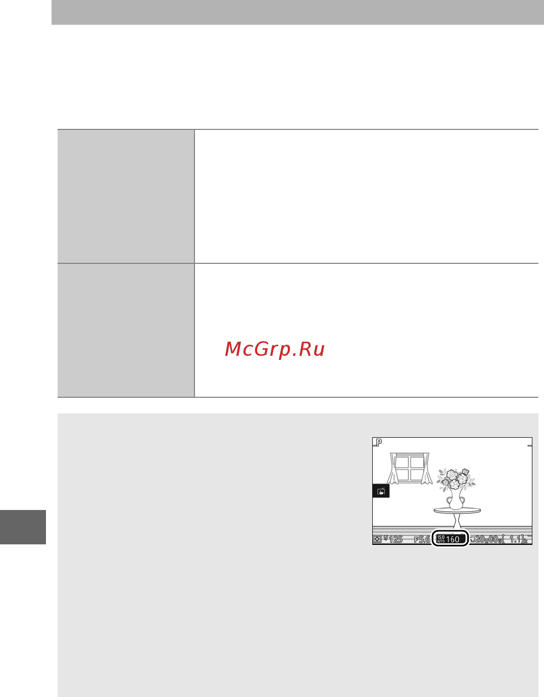 Nikon 1 J5 Kit Silver [194/270] Чувствительность iso