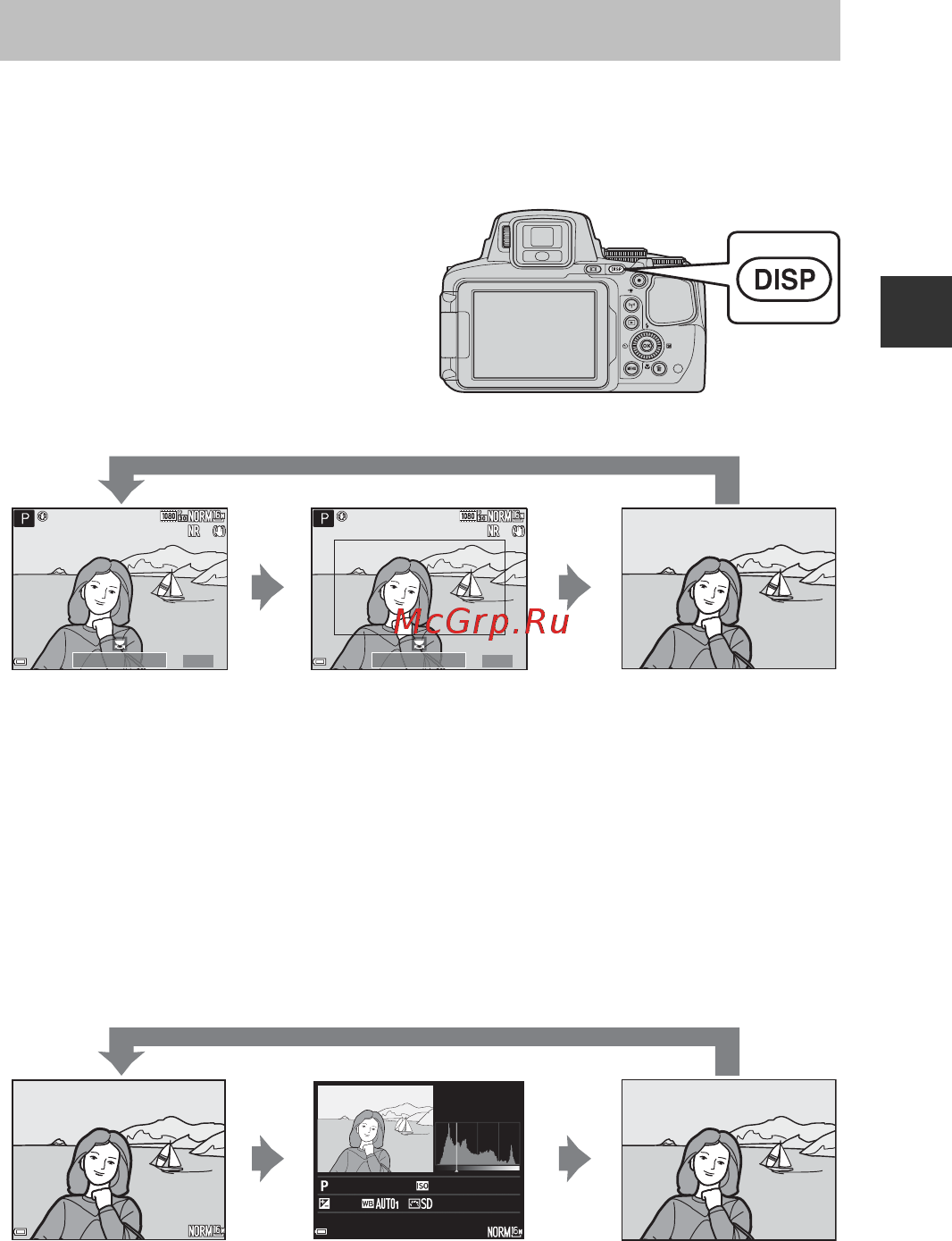 Nikon Coolpix P900 [25/242] Монитор