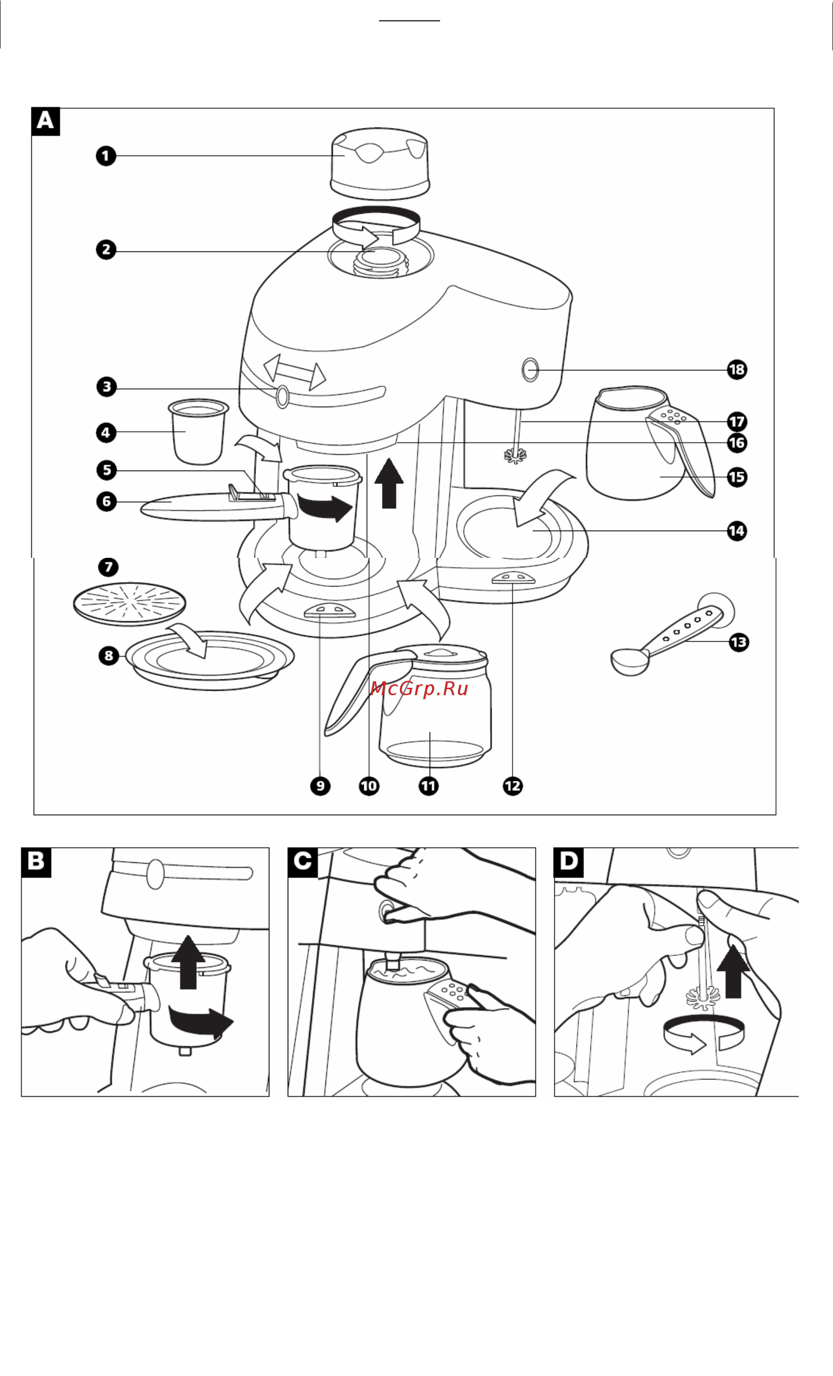 Morphy Richards 47003 [2/6] Mru espressorev3 19 10 05 12 34 pm page 2