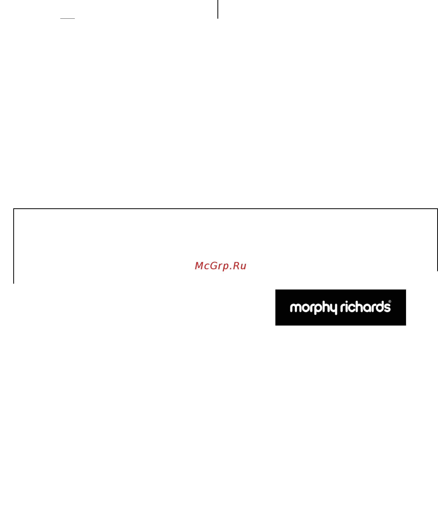 Morphy Richards 47011 Инструкция по эксплуатации онлайн [7/7] 136443