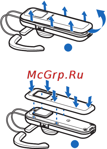 Nokia BH-301 Bluetooth Инструкция по эксплуатации онлайн [2/13] 136551
