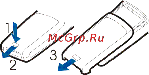 Nokia 1600 black [15/69] Установка б1м карты и аккумулятора