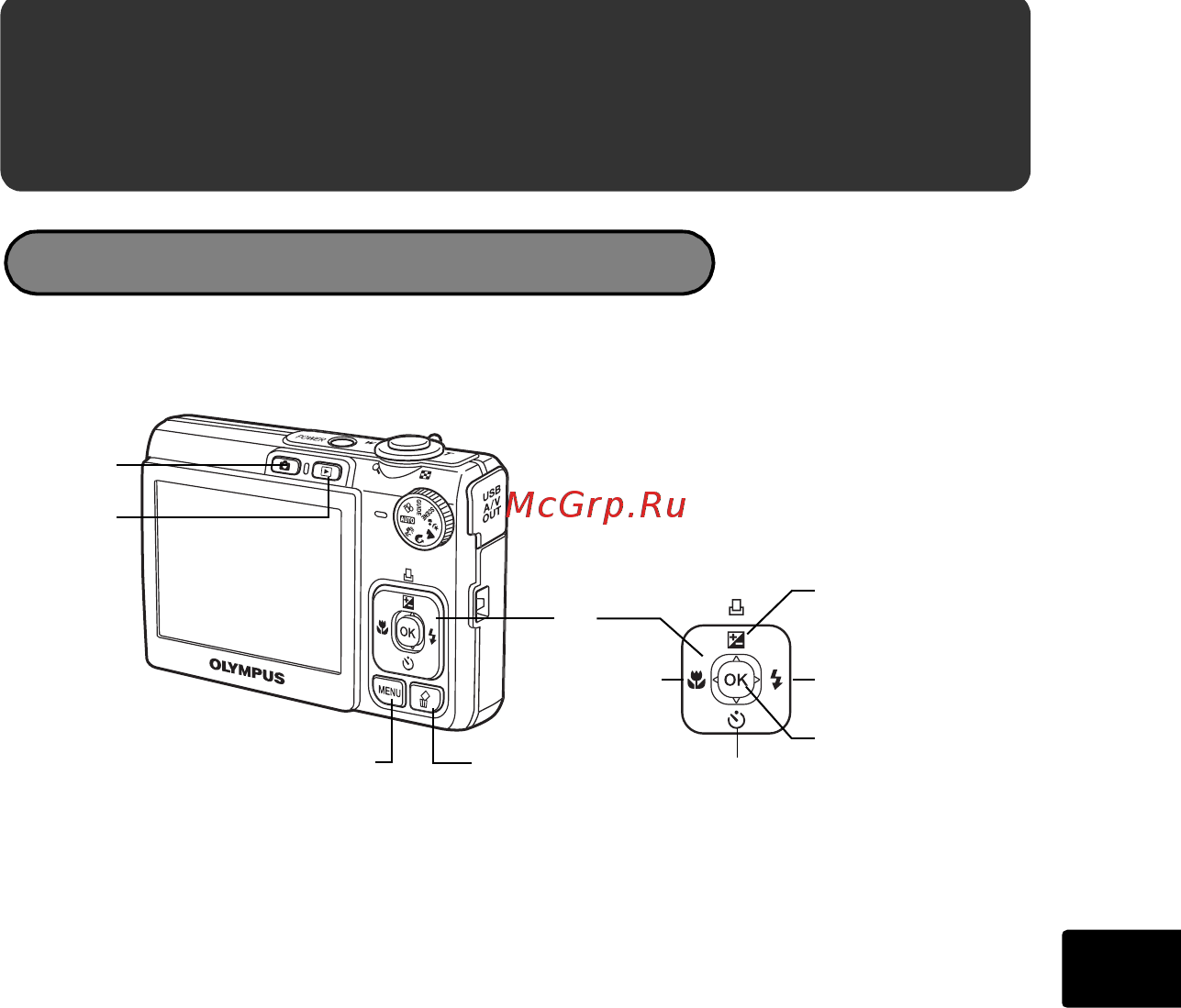 Olympus FE240 Metal [11/28] Основные функции