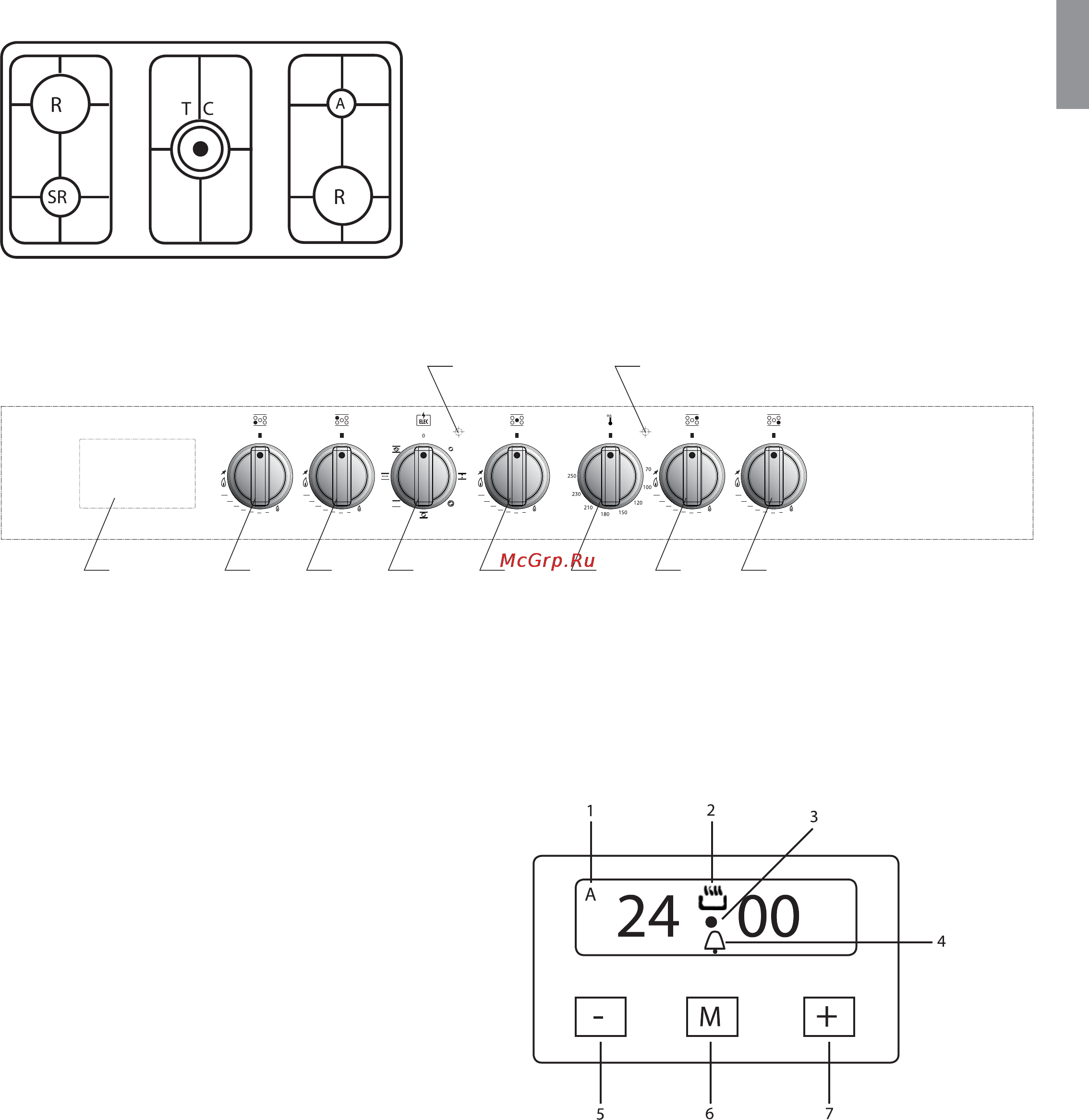 Freggia PP96GGG50CH [17/64] Pp96gee50 range cookers