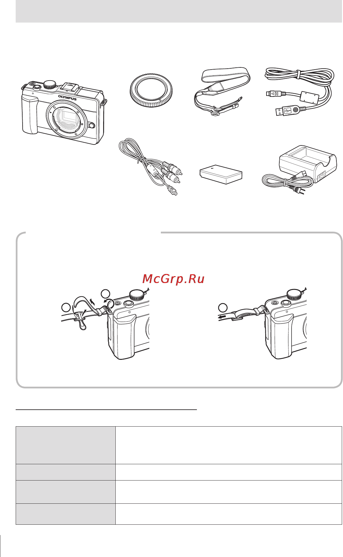 Olympus E-PL1 Black + 1442 Black Kit [8/133] Распаковка содержимого коробки