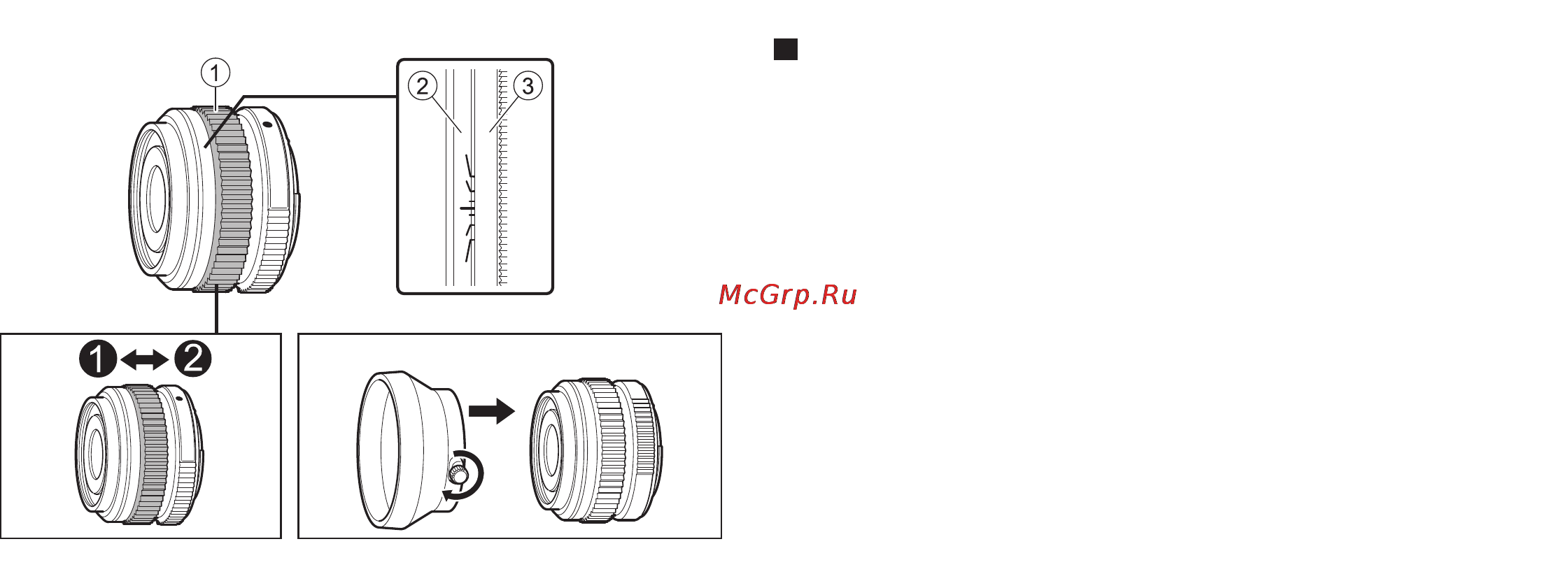 Olympus 17mm f/1.8 Silver [2/5] Instructions
