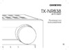 Onkyo TX-NR838 Black Инструкция по эксплуатации