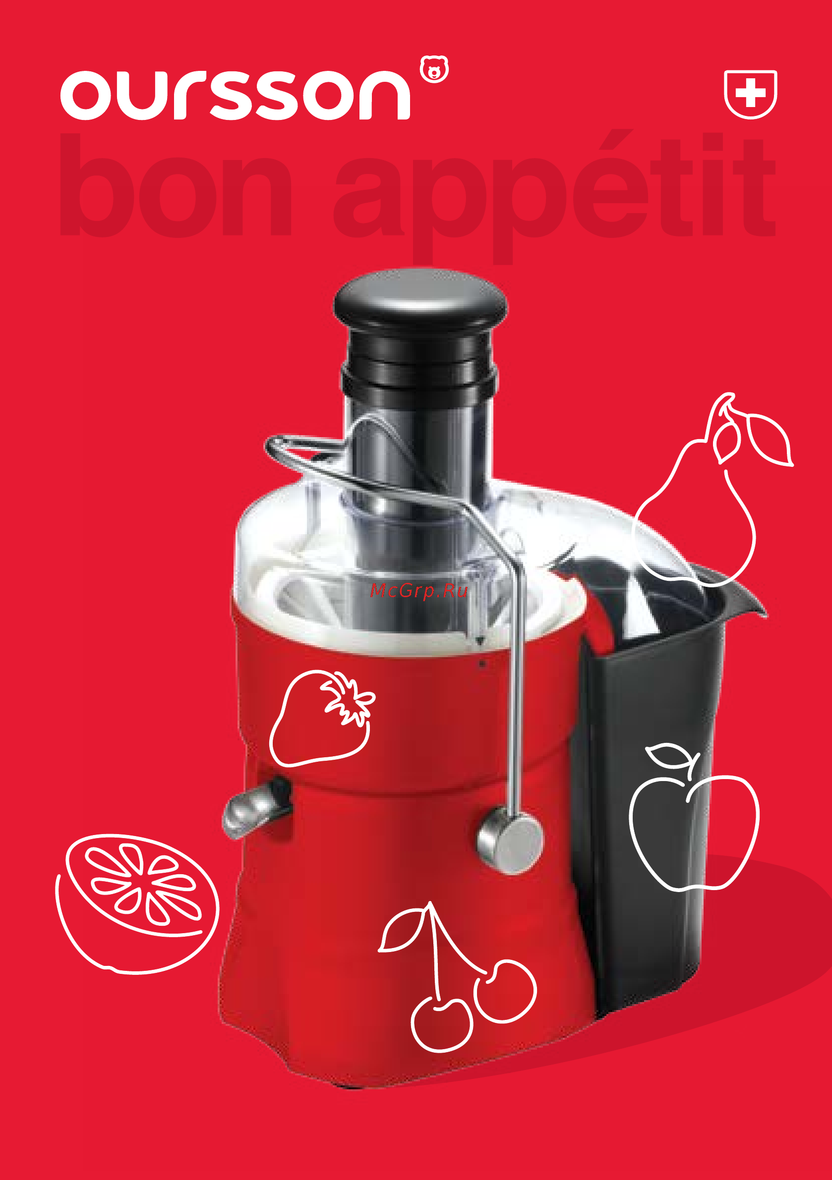 Oursson JM3008/RD Инструкция по эксплуатации онлайн