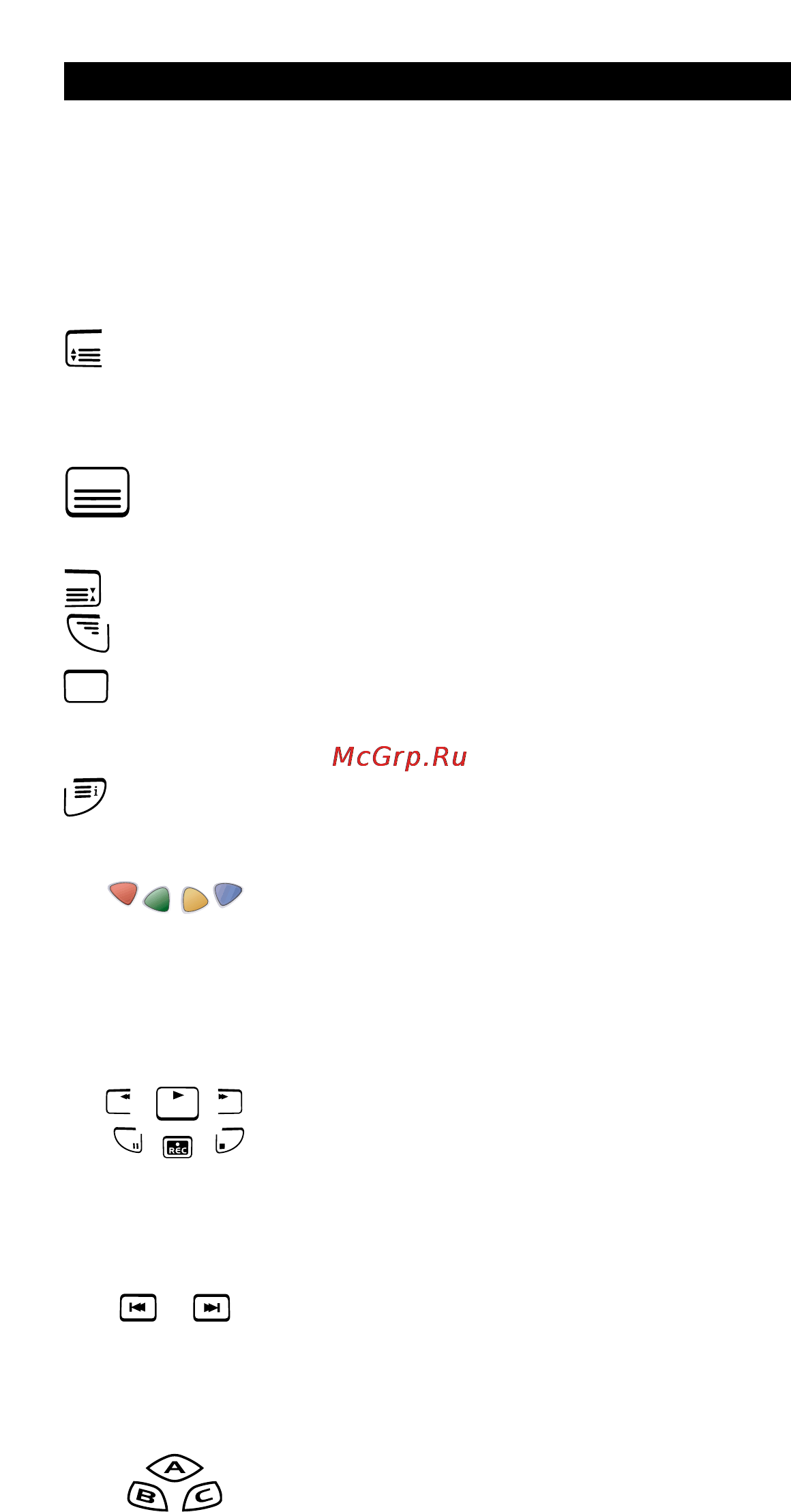 One For All URC 8210 [11/58] Кнопки