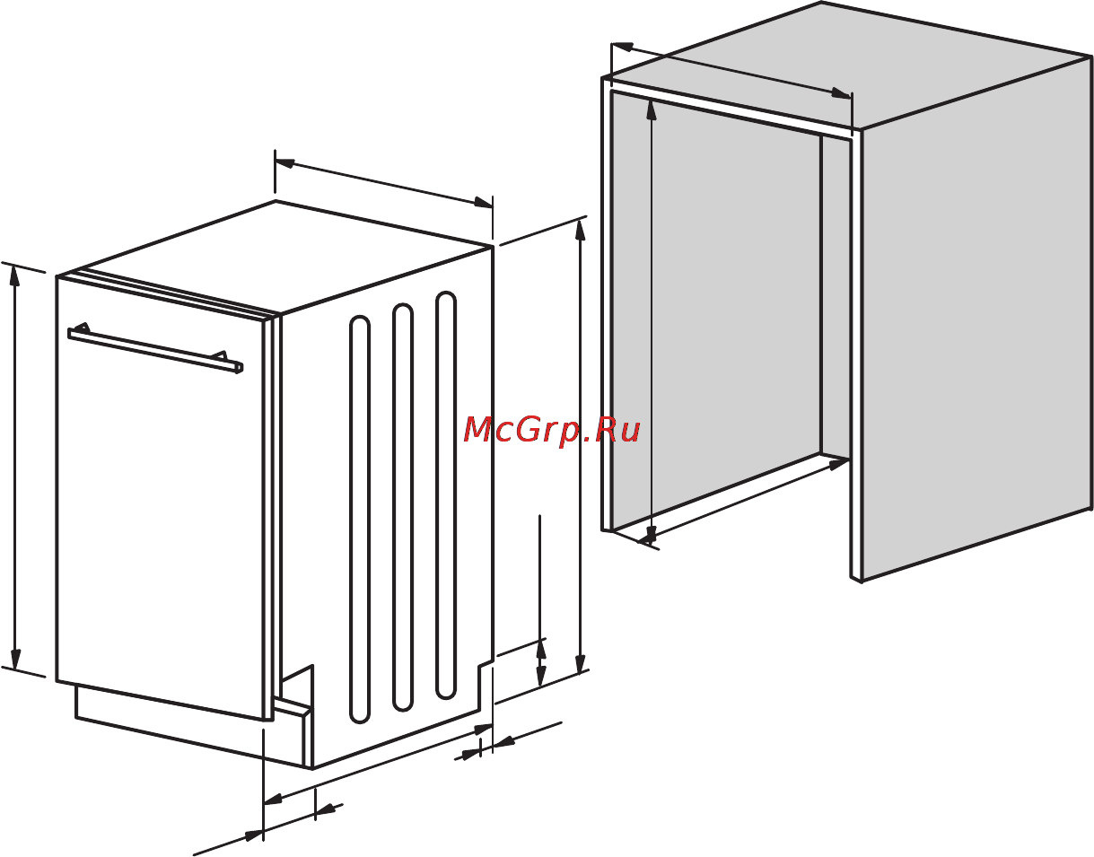 Freggia DWI4108 Схема встраивания онлайн