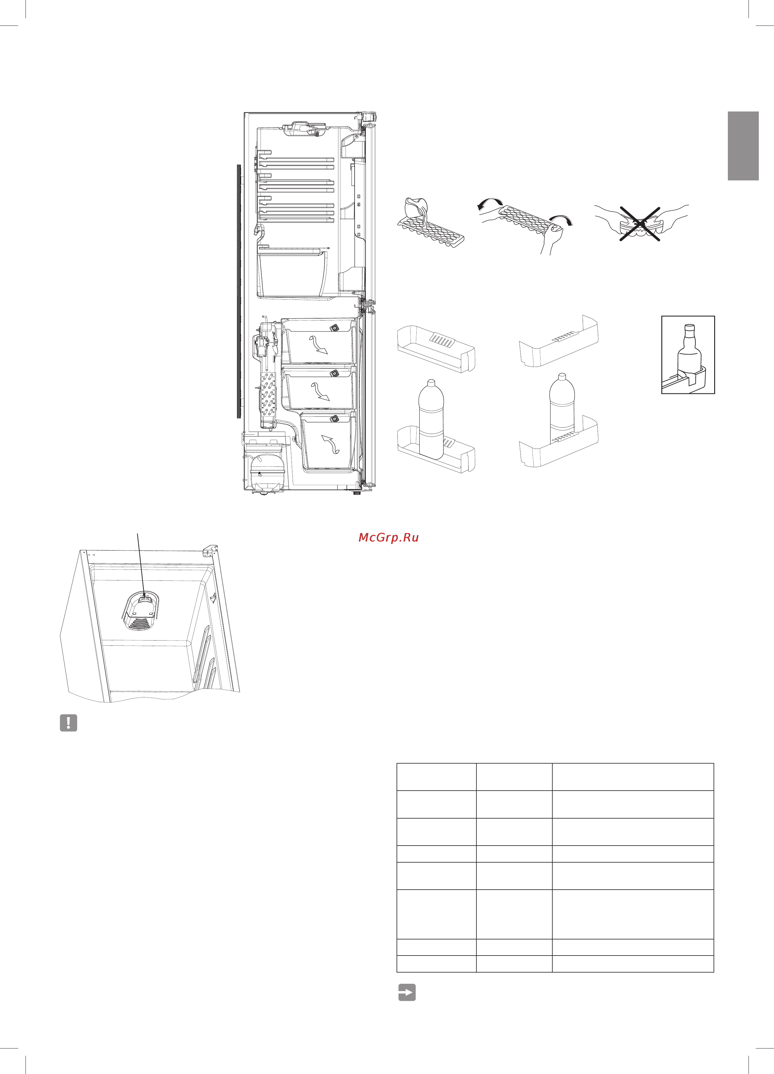 Freggia LBBF1660 [5/36] Food storage in the appliance