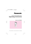 Panasonic ES 8026 Инструкция по эксплуатации