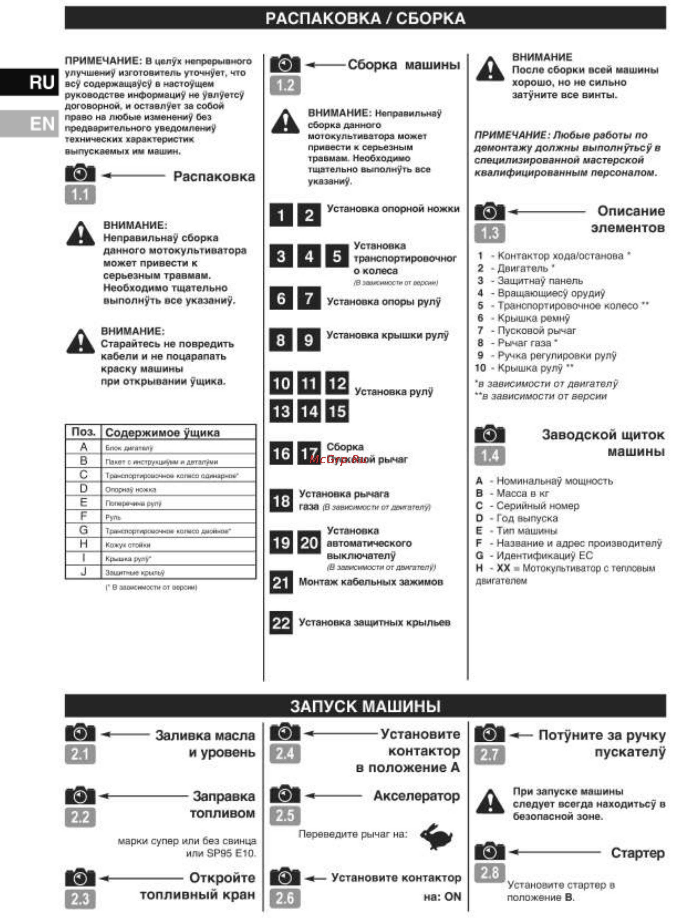 Caiman NANO 40K Инструкция по эксплуатации онлайн [10/20] 137234