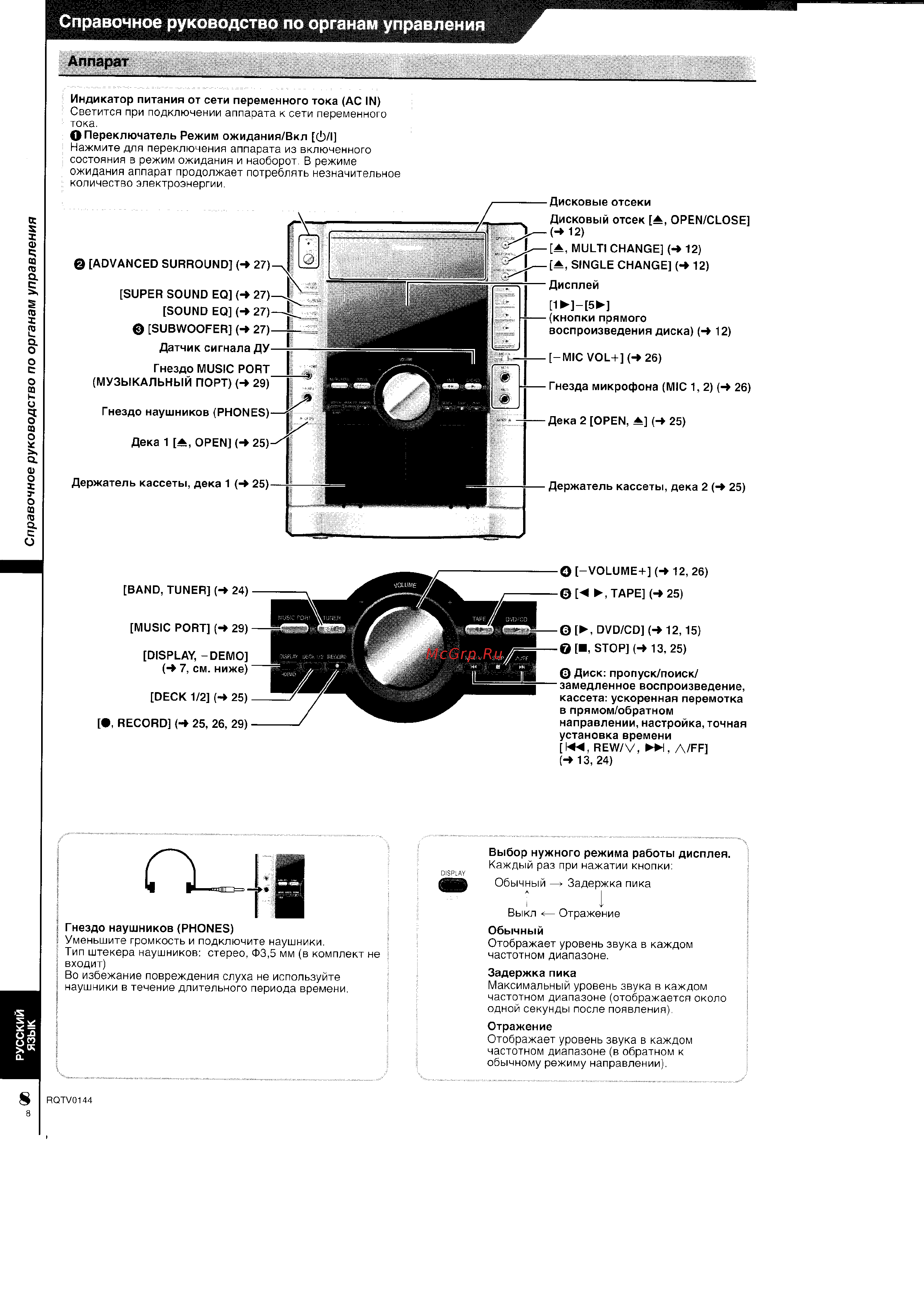 Panasonic SC-VK650  EE-S [8/36] Гl_ 1