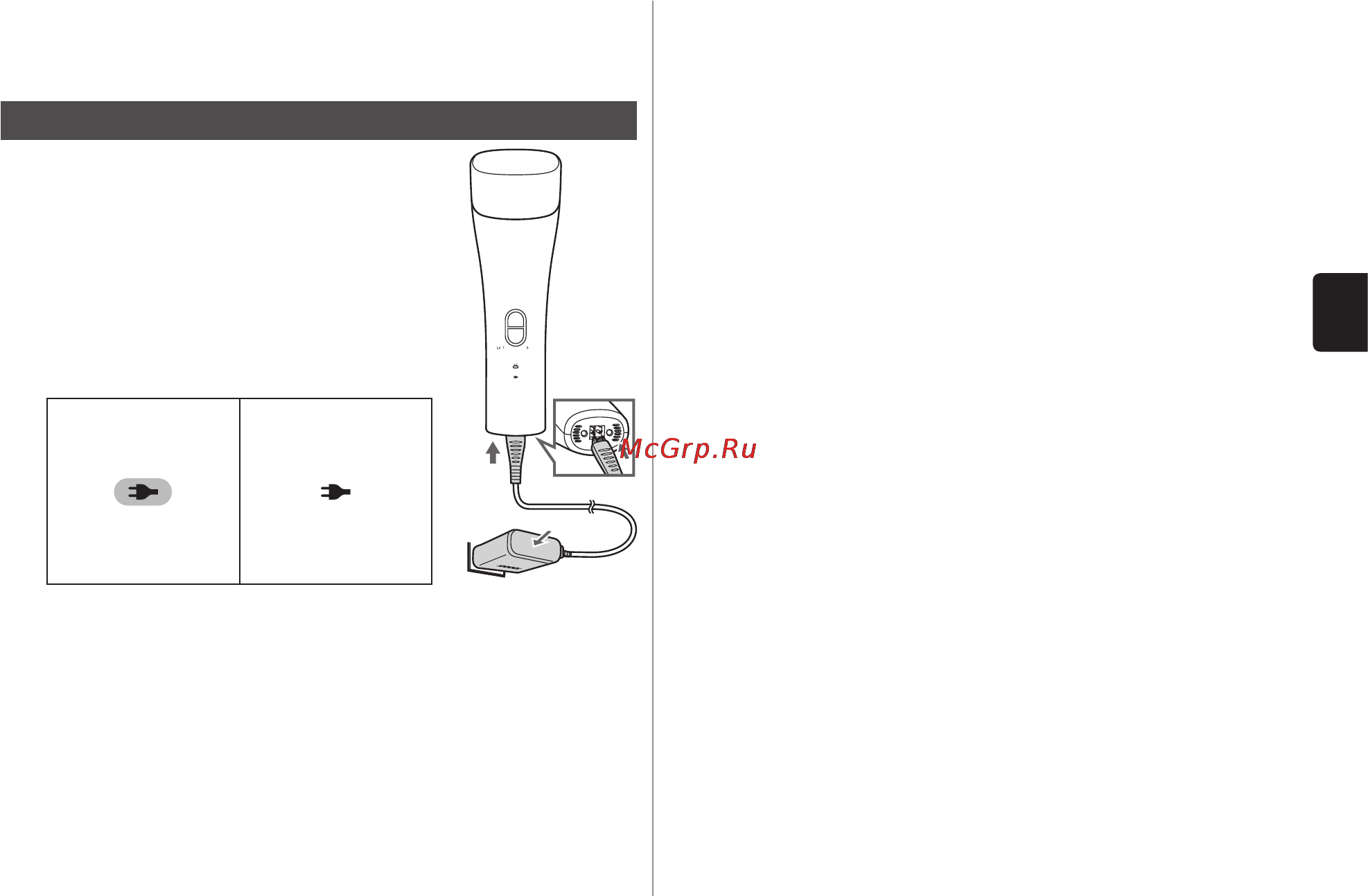 Panasonic IPL ES-WH80 (ES-WH80-P820) [9/22] Зарядка