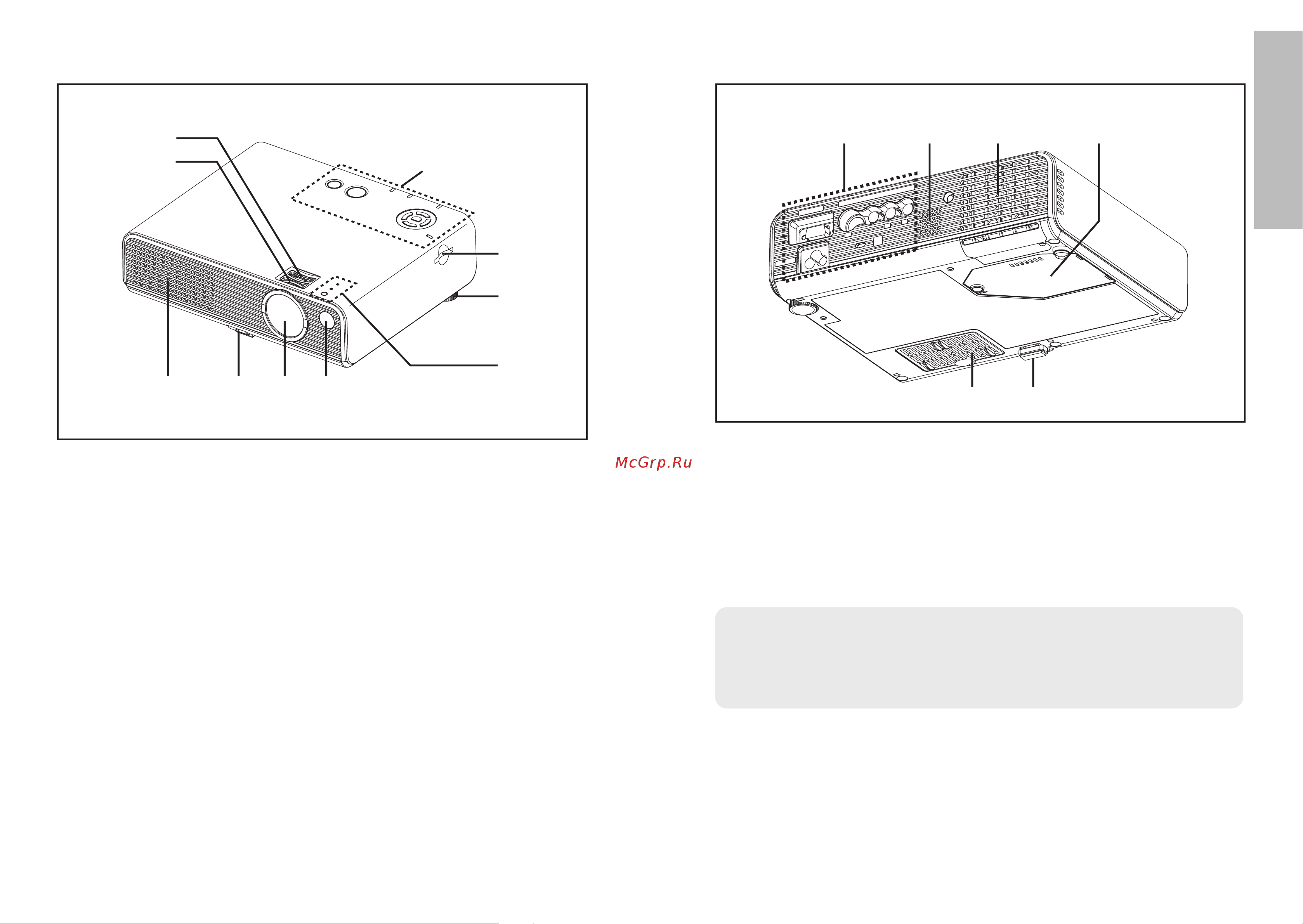 Panasonic PT-P1SDE [8/36] Ê òôóîóêâìëâ ë ùûìíˆëë íóïôóìâìúó