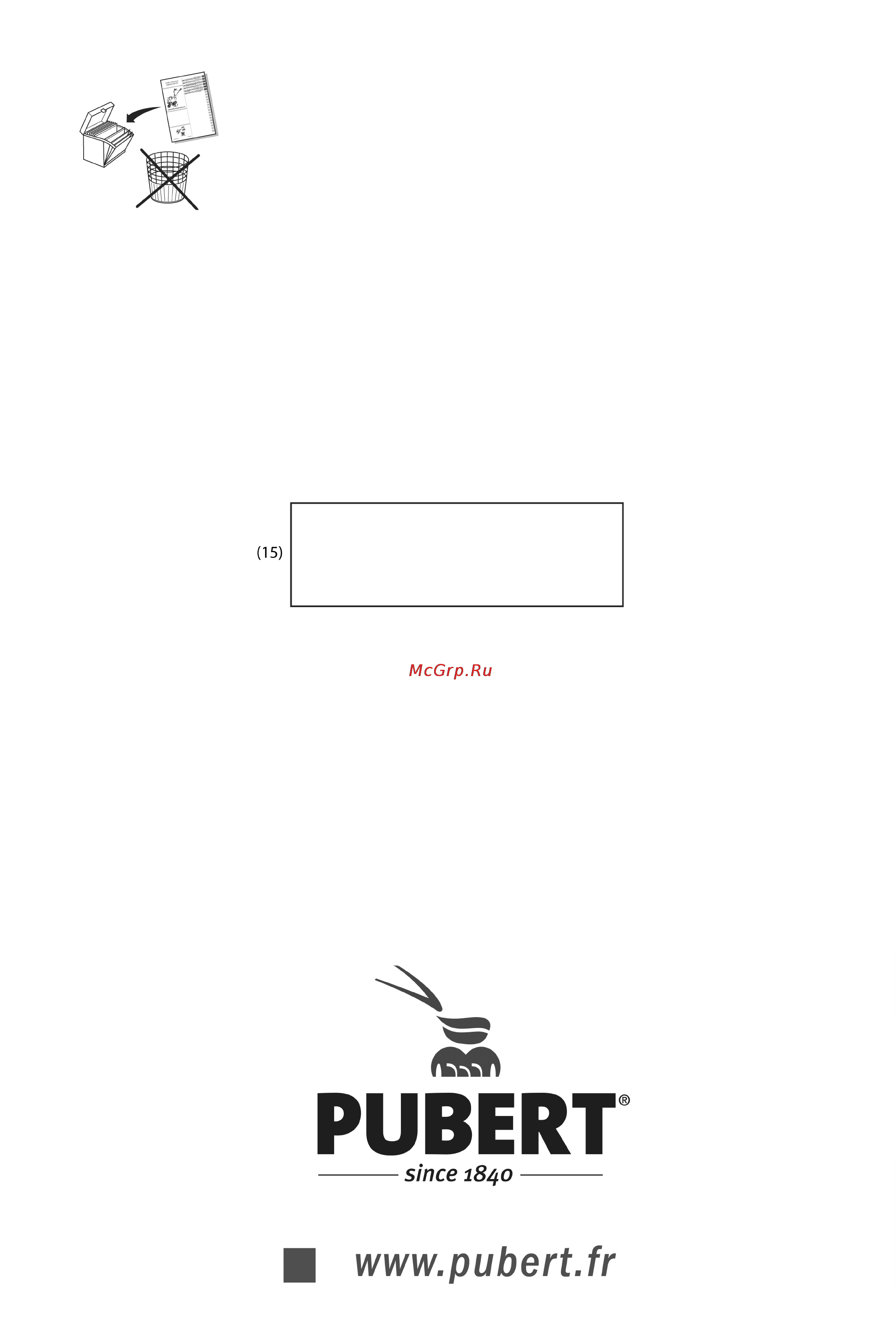 Pubert ELITE 65K C2 Инструкция по эксплуатации онлайн [20/20] 137846