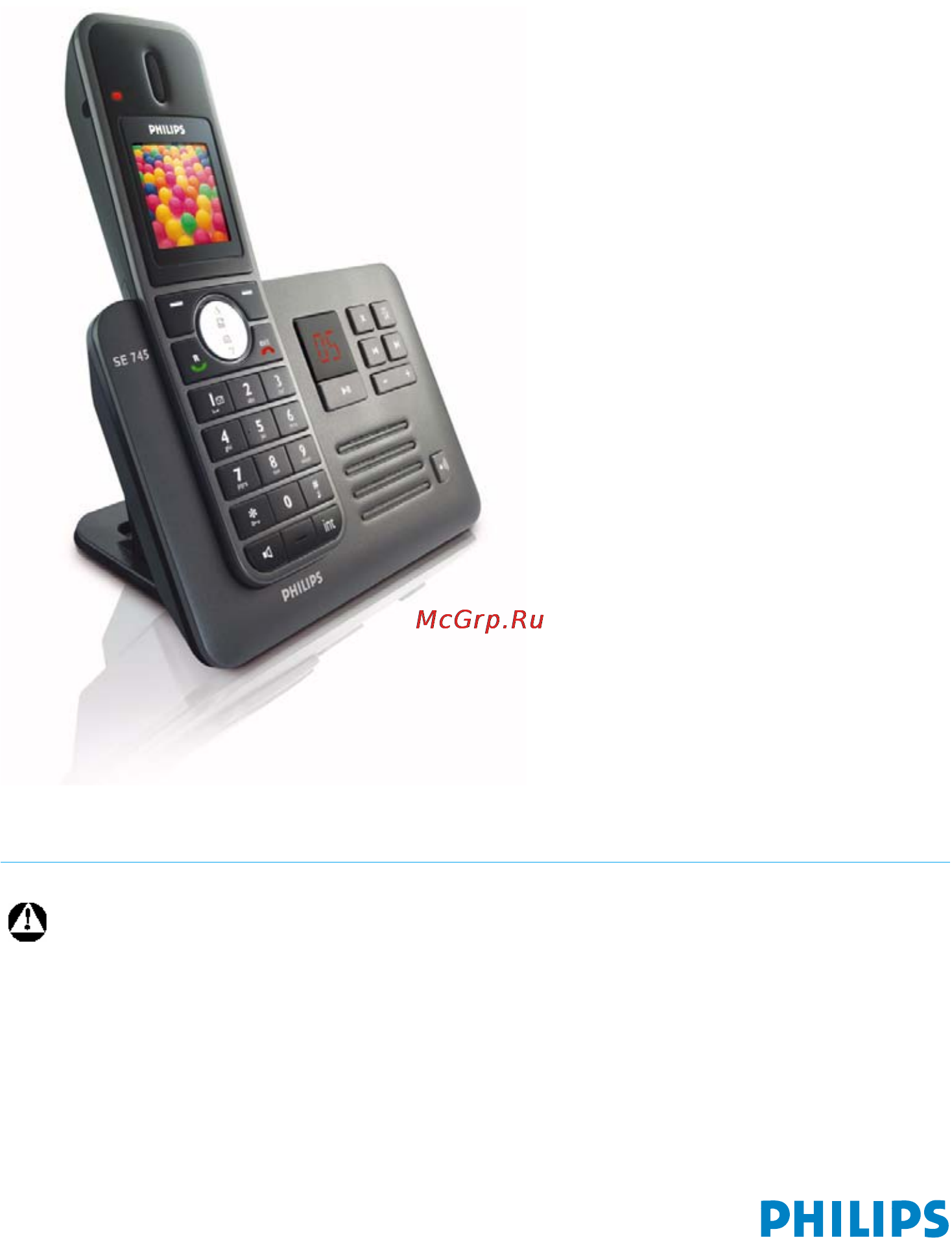 Philips SE7451B/51 Инструкция по эксплуатации онлайн