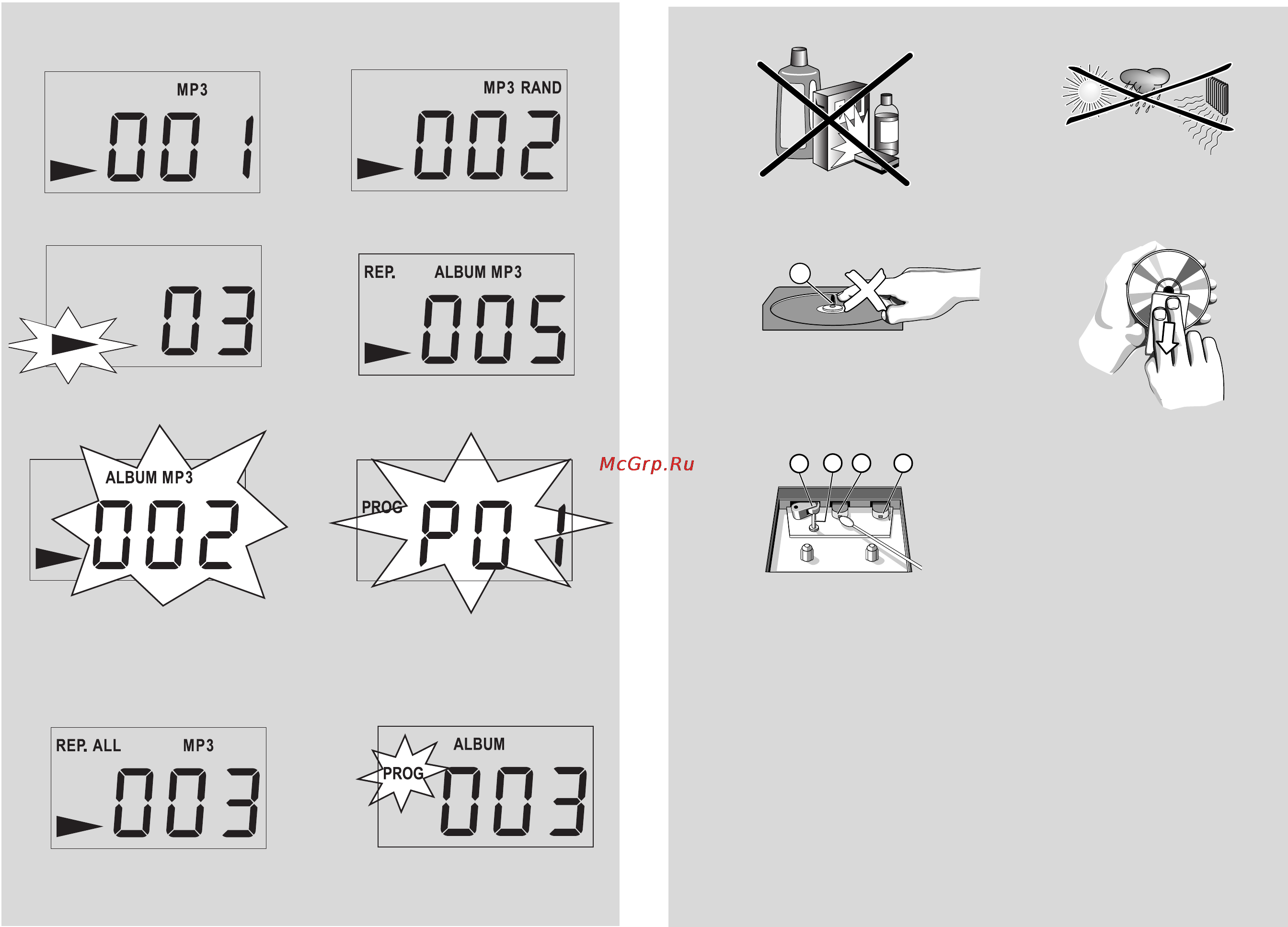 Philips AZ 1032/12 Инструкция по эксплуатации онлайн [3/8] 138245