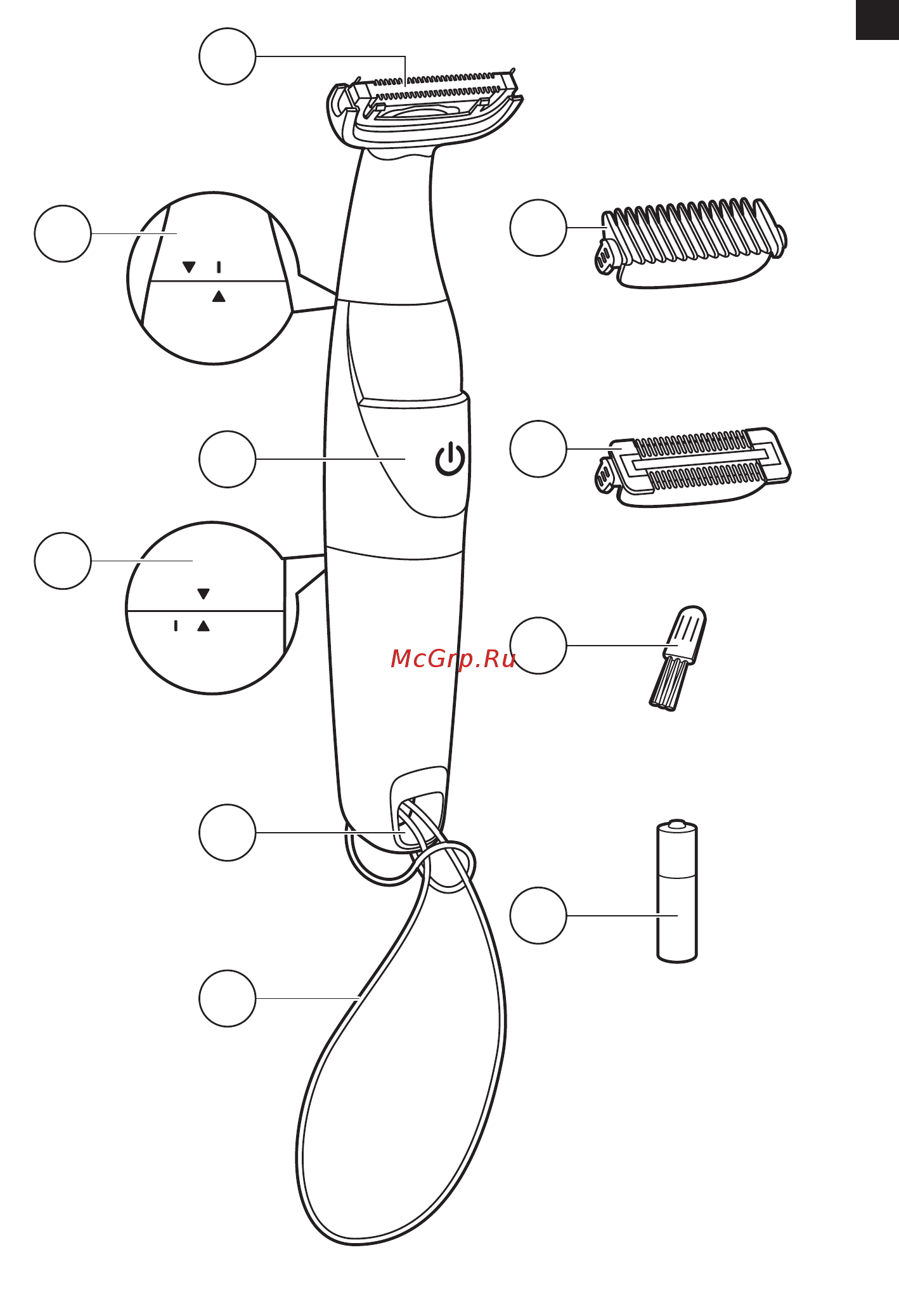 Philips SERIES 1000 BG105/10 Инструкция по эксплуатации онлайн [2/10] 301236