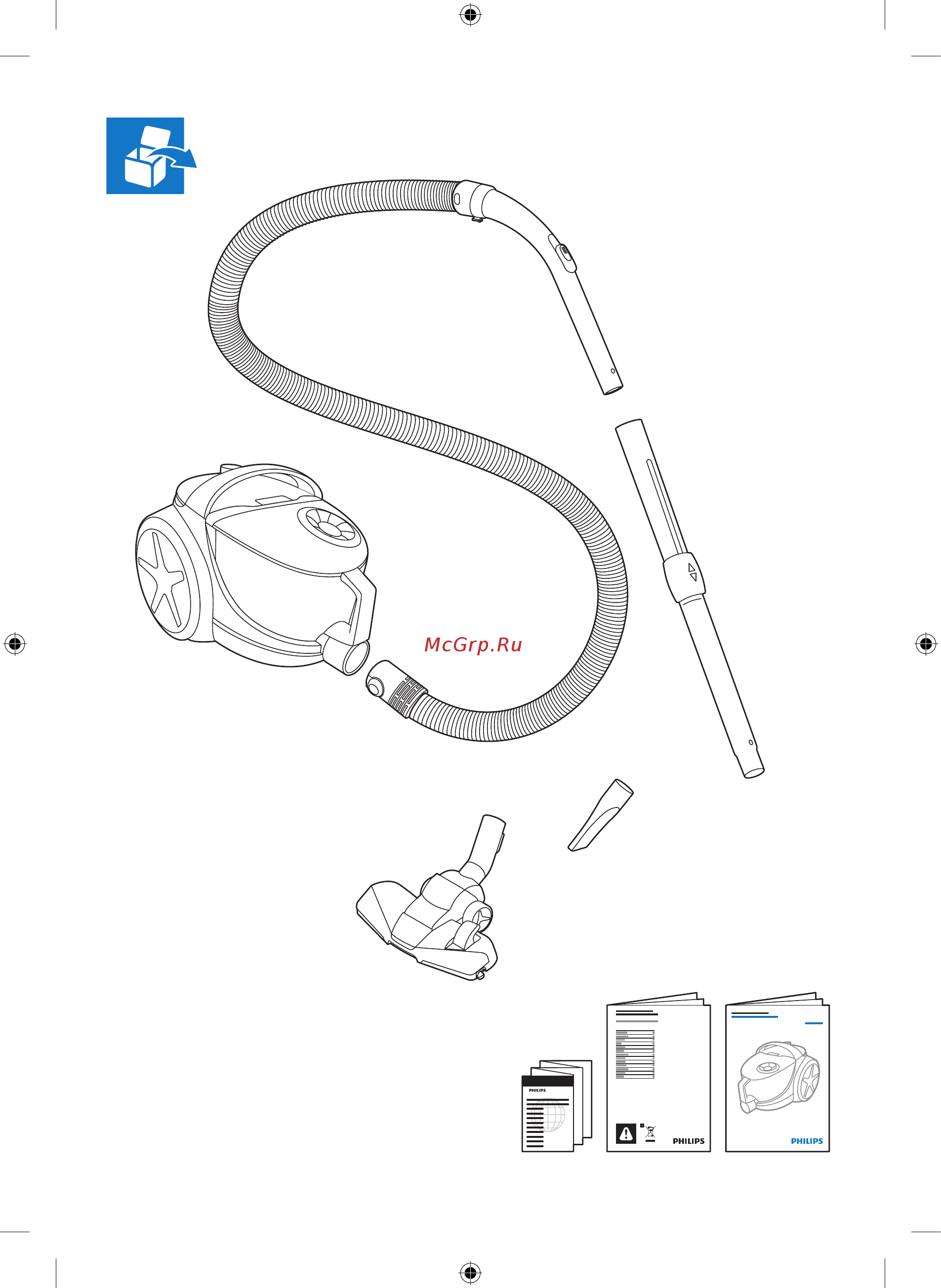Philips EASYPRO FC5828/02 Инструкция по эксплуатации онлайн [3/11] 297374