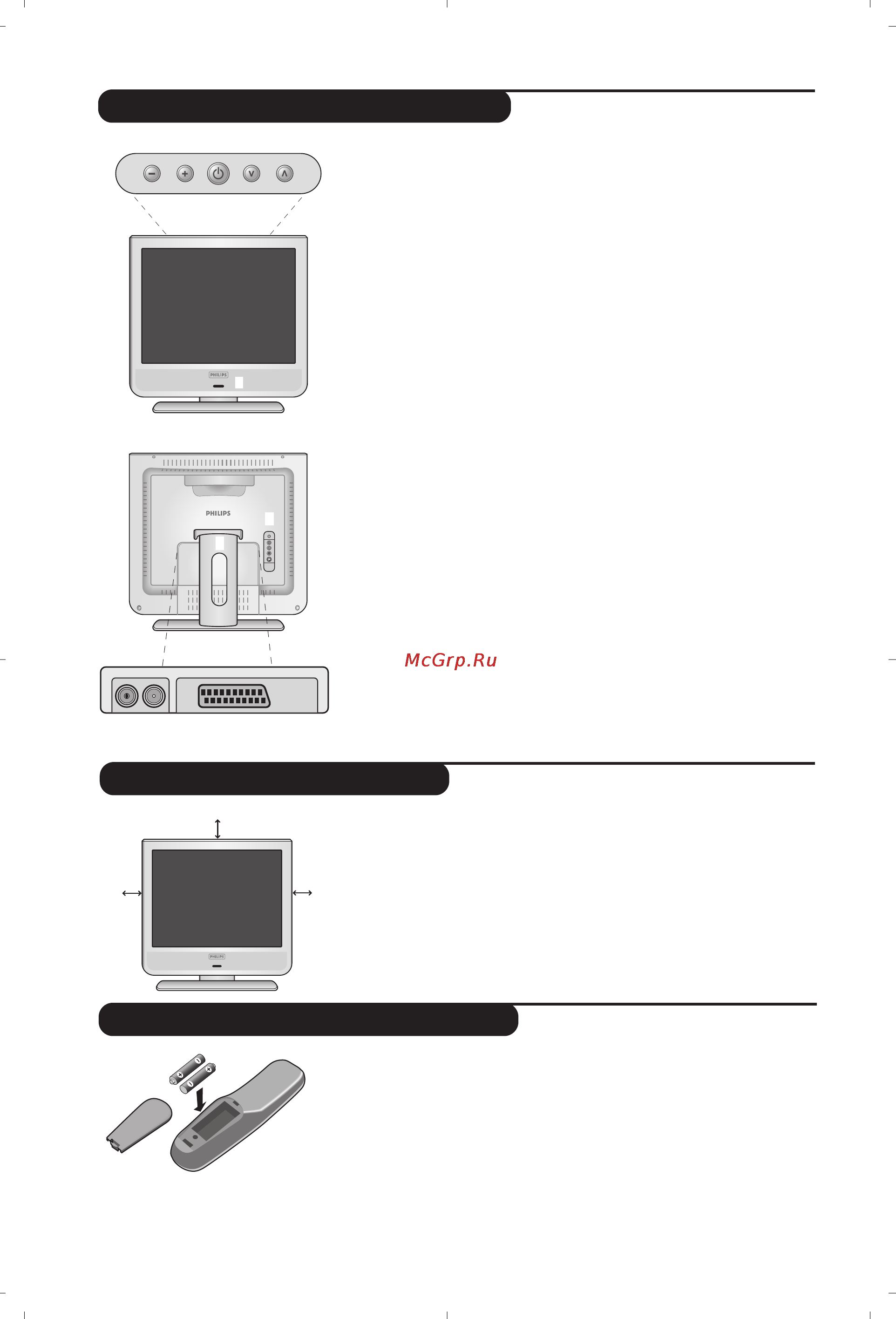 Philips 20 PF 7846/12 [2/10] Пульт дистанционного управления