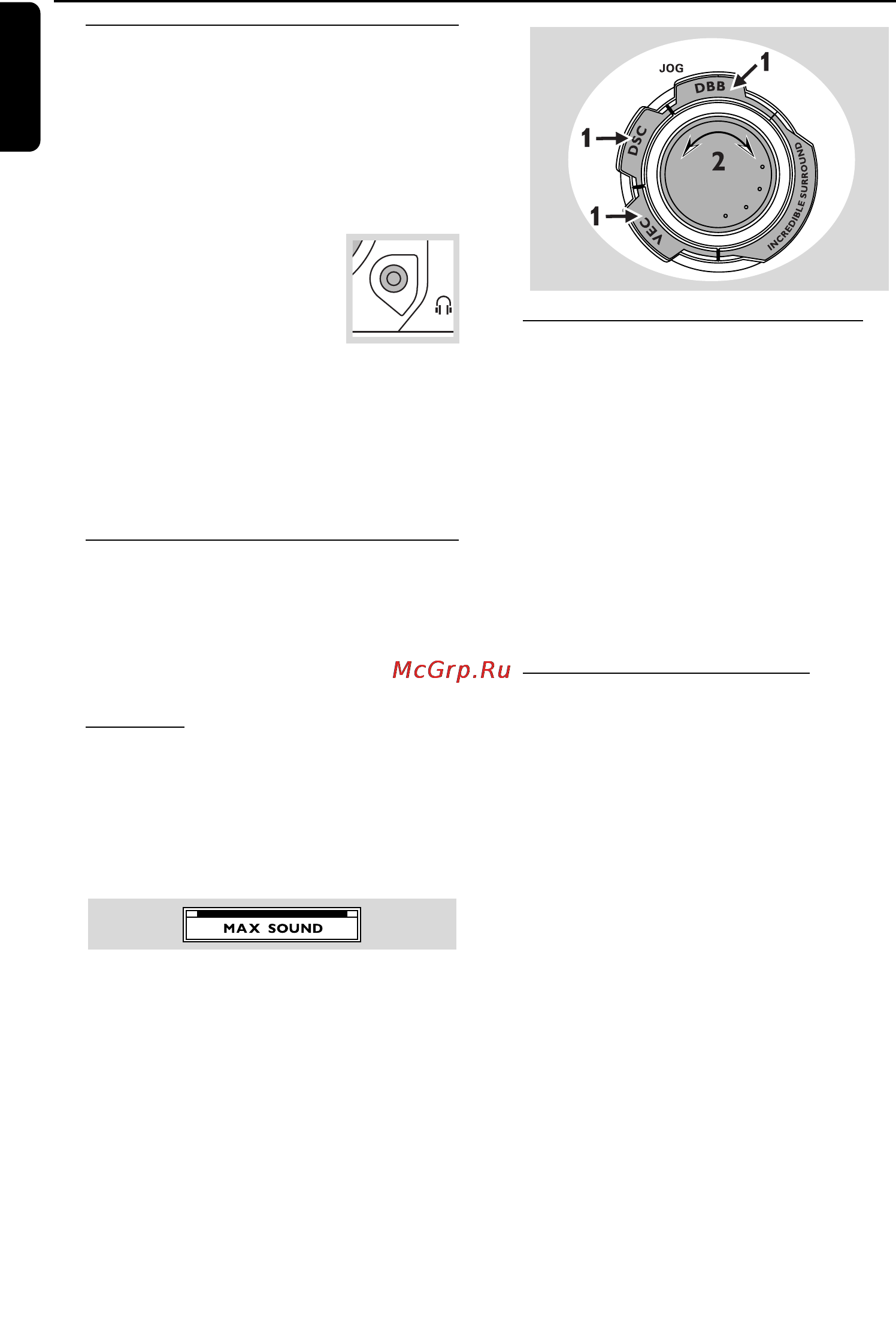 Philips FW M399/22 [14/32] Основные функции
