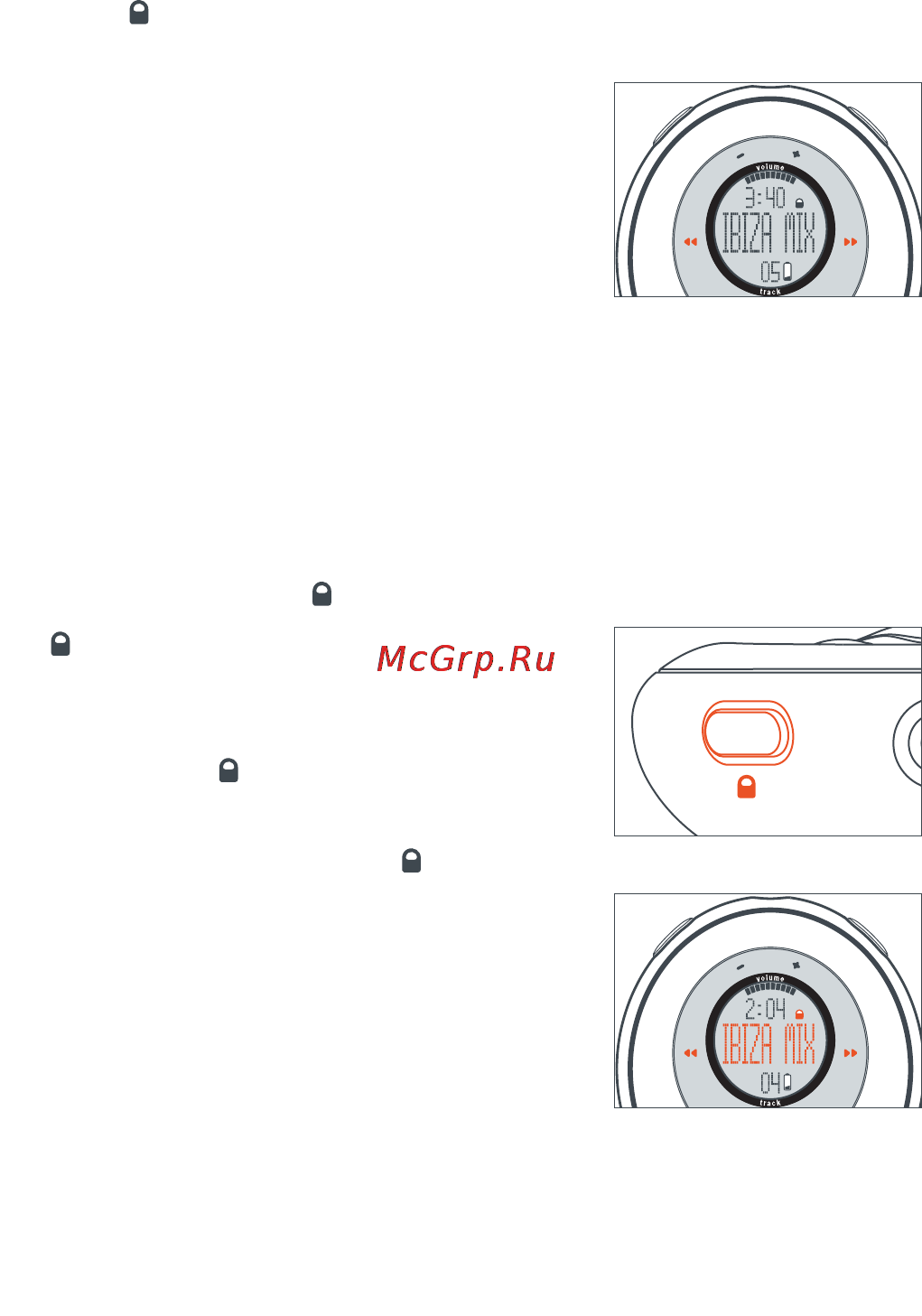 Philips ACT 210/00C [12/30] Выбор другой дорожки