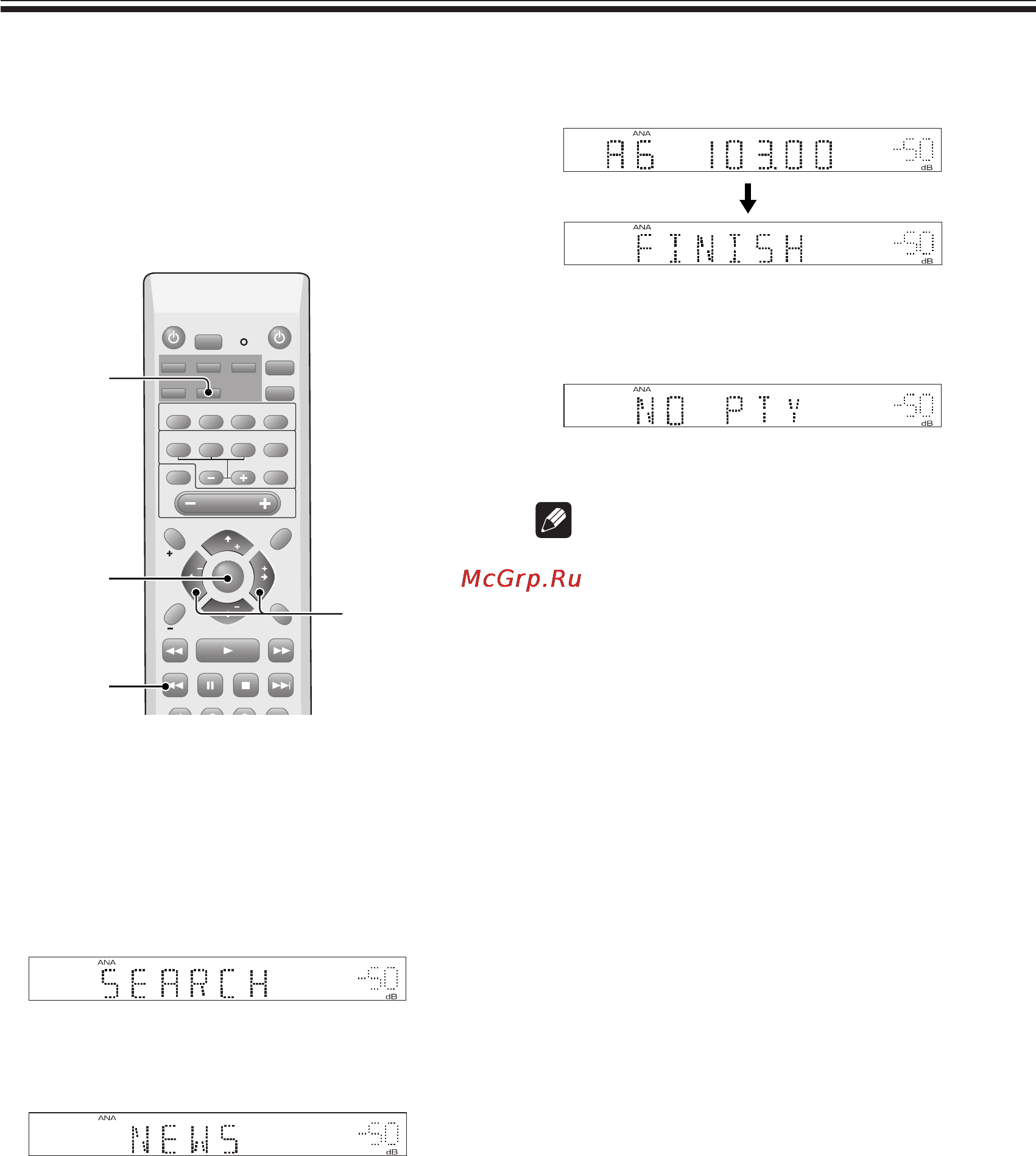 Pioneer VSX-C100 K [40/60] Поиск программ rds