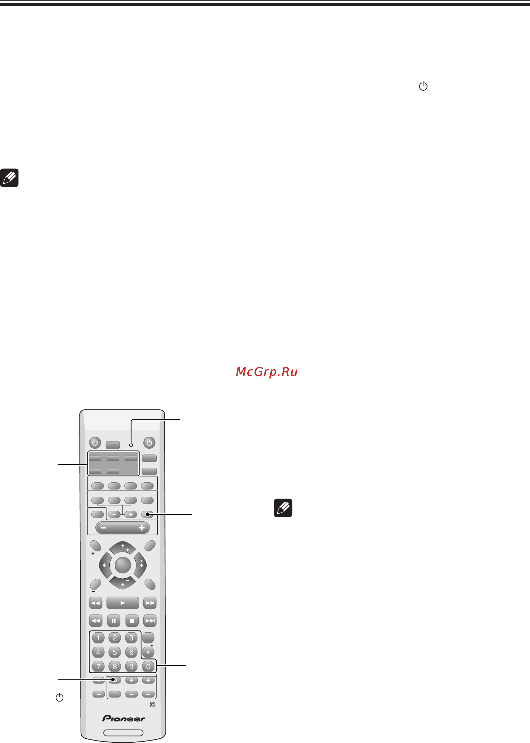Pioneer VSX-C100 K [47/60] Вызвать предварительно установленных кодов