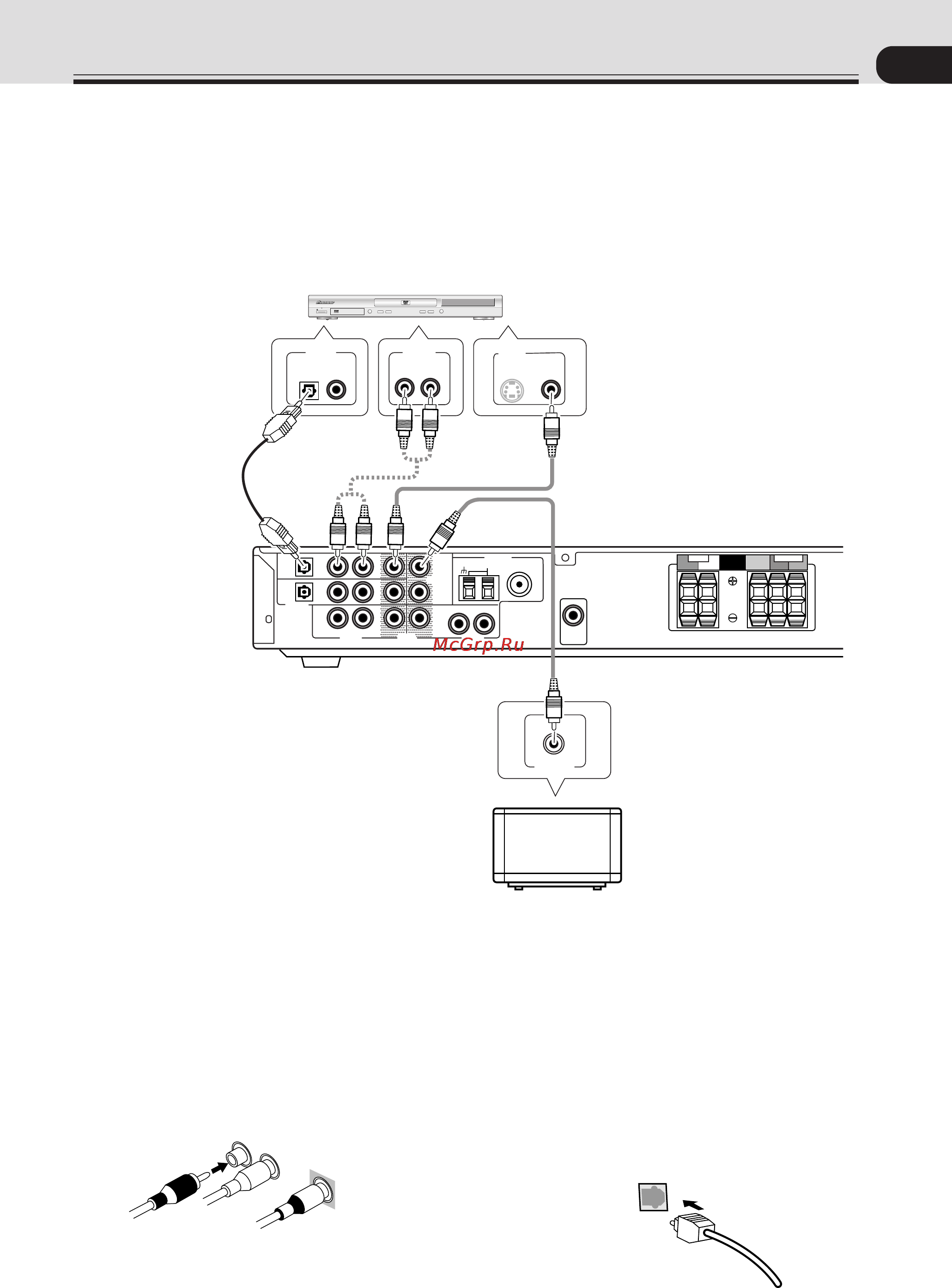 Pioneer VSX-C300 RDS [11/56] Подсоединение вашего оборудования