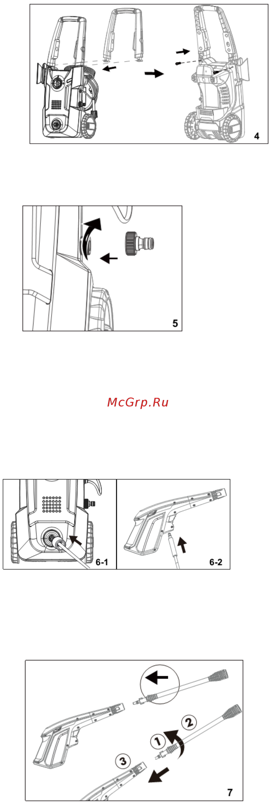 Greenworks G3 120 bar Инструкция онлайн [7/11] 138729