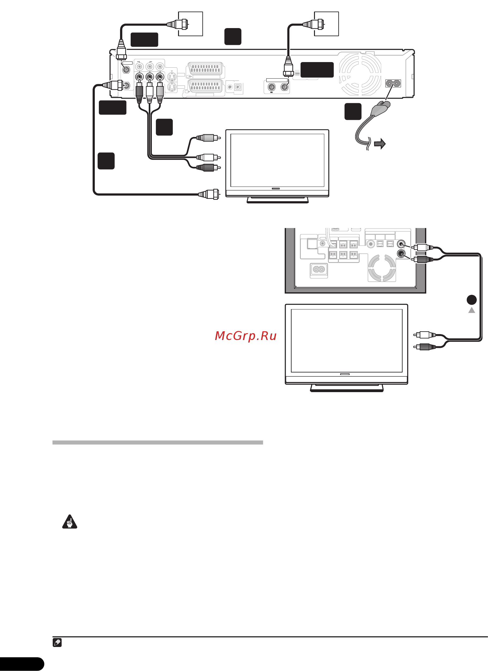 Pioneer RCS-LX60 D [14/164] Использование данной системы для воспроизведения звука телевизора