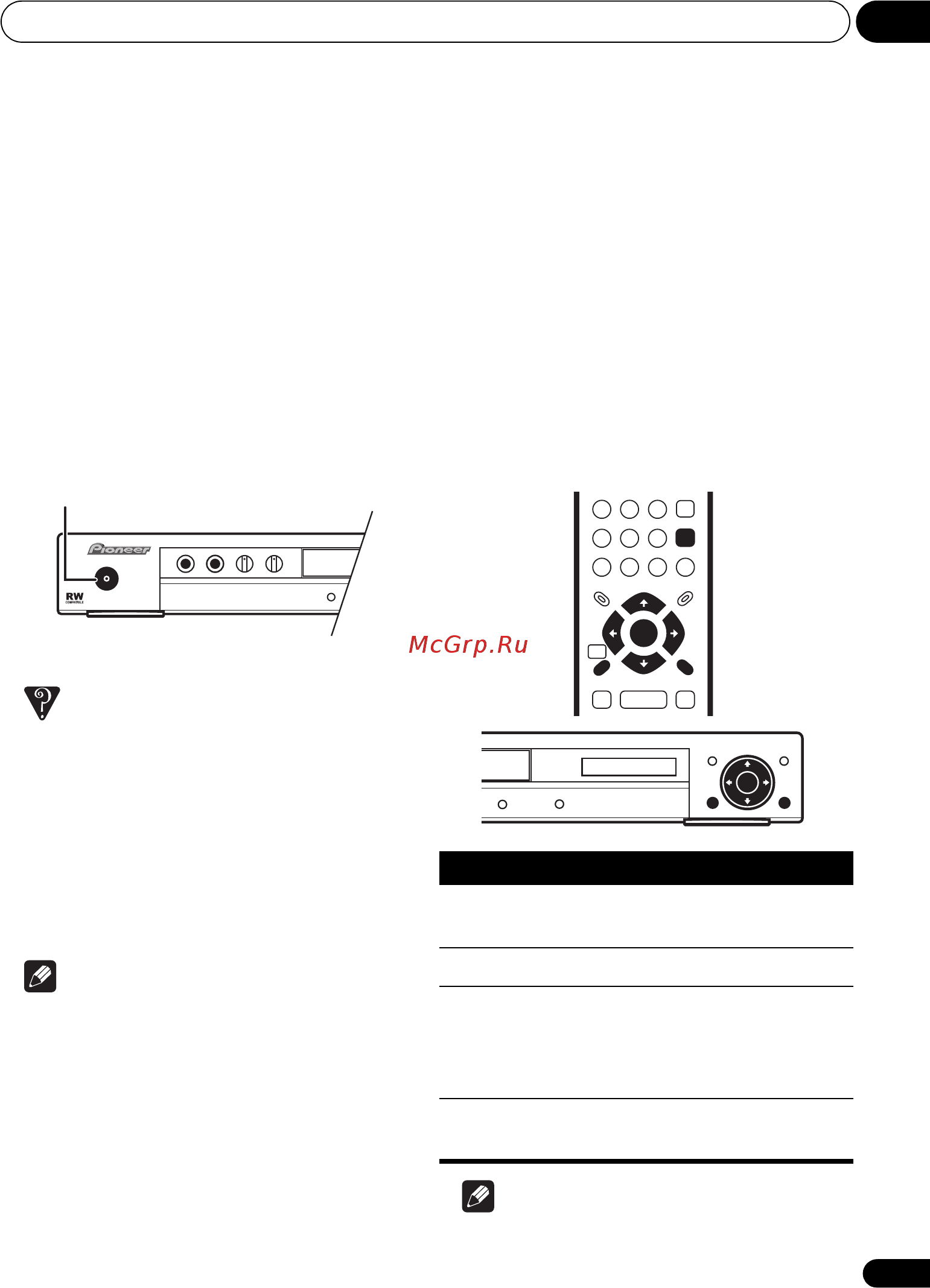 Pioneer DV-500 K-S [15/47] Начало работы