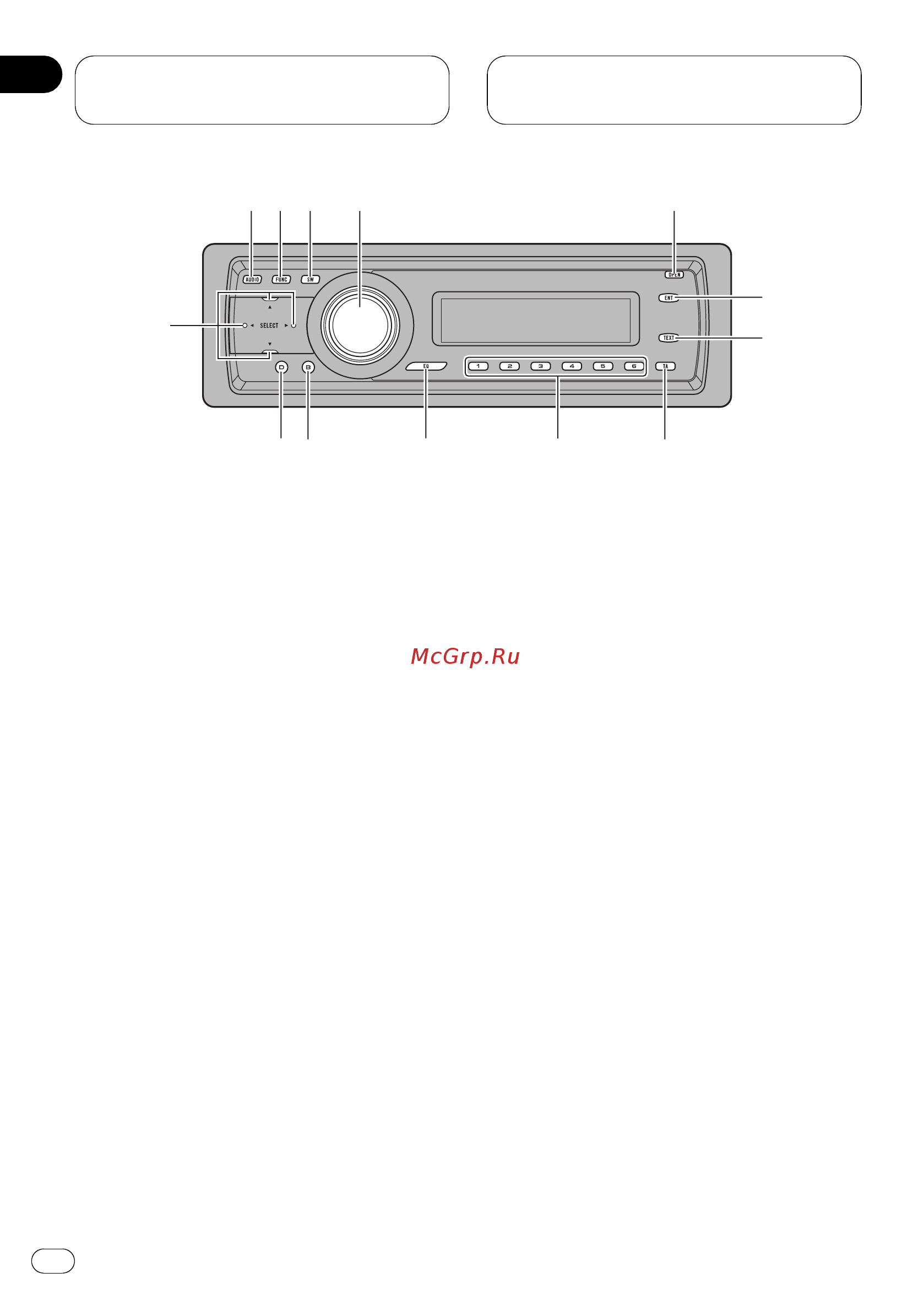 Pioneer DEH-P6800 MP [12/74] 9 a b c