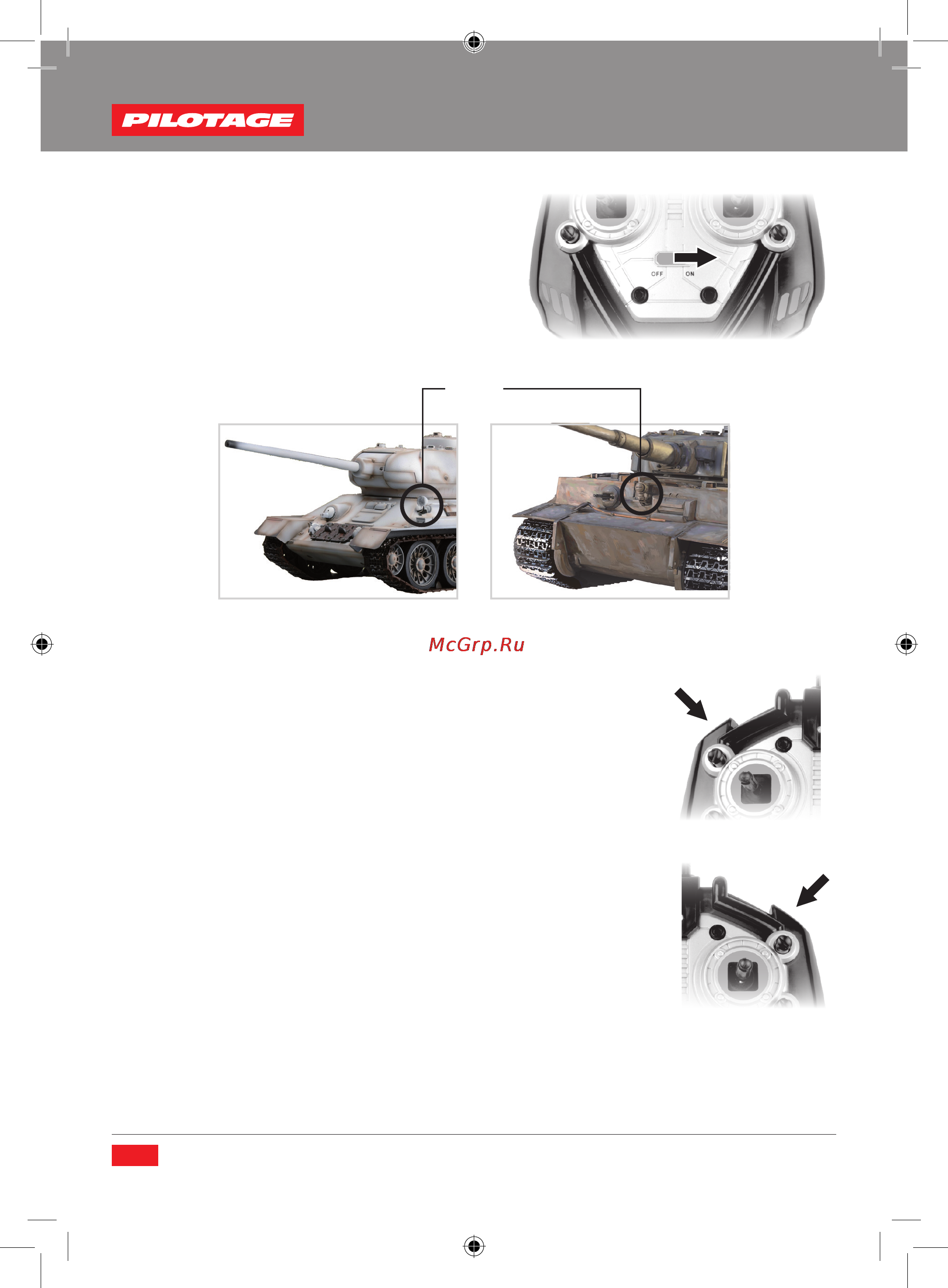 Pilotage RC15327