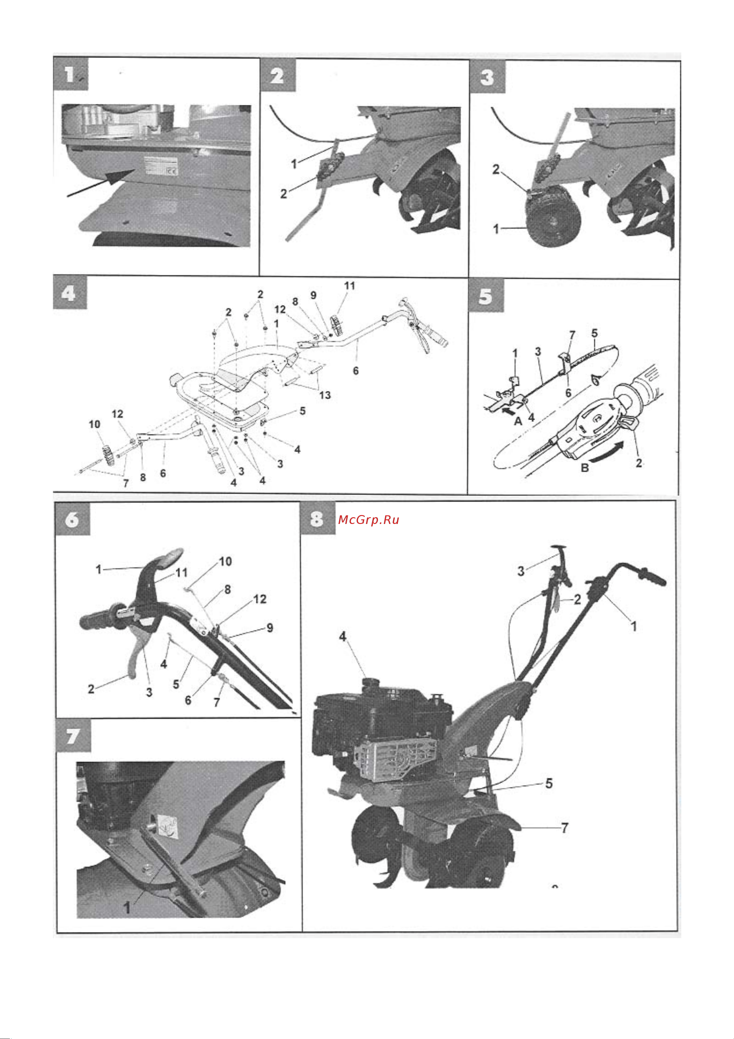 Eurosystems Z 2 Loncin OHV 140 CC Инструкция онлайн [5/6] 138905