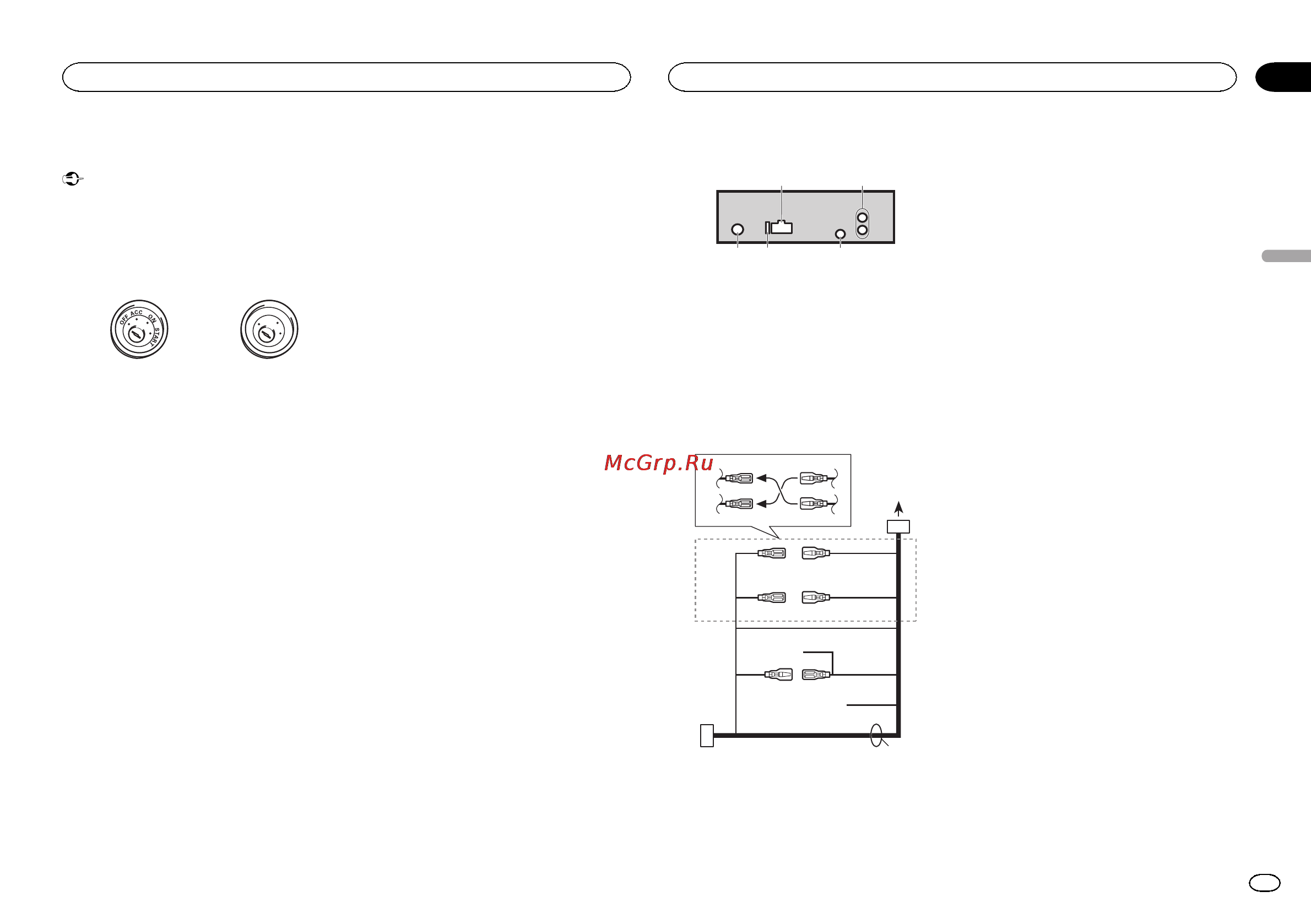 Pioneer DEH-2400UB-PAC [29/132] Connexions