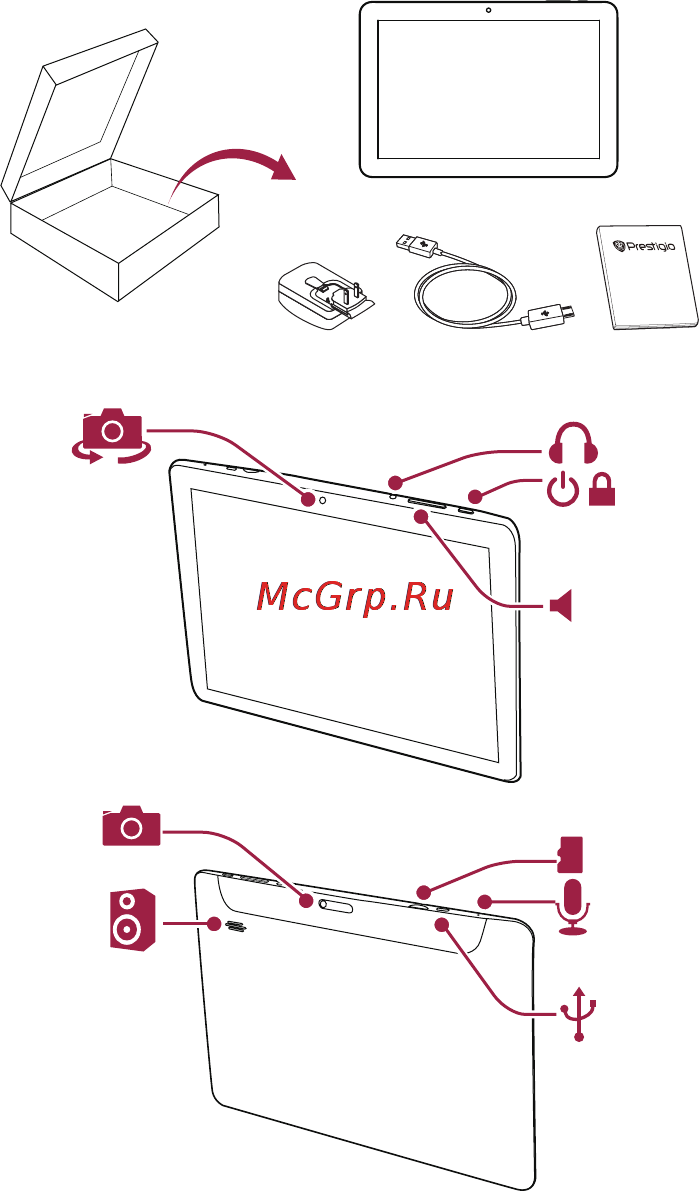 Prestigio MultiPad Wize 10.1 8Gb Wi-Fi Black Инструкция по эксплуатации онлайн