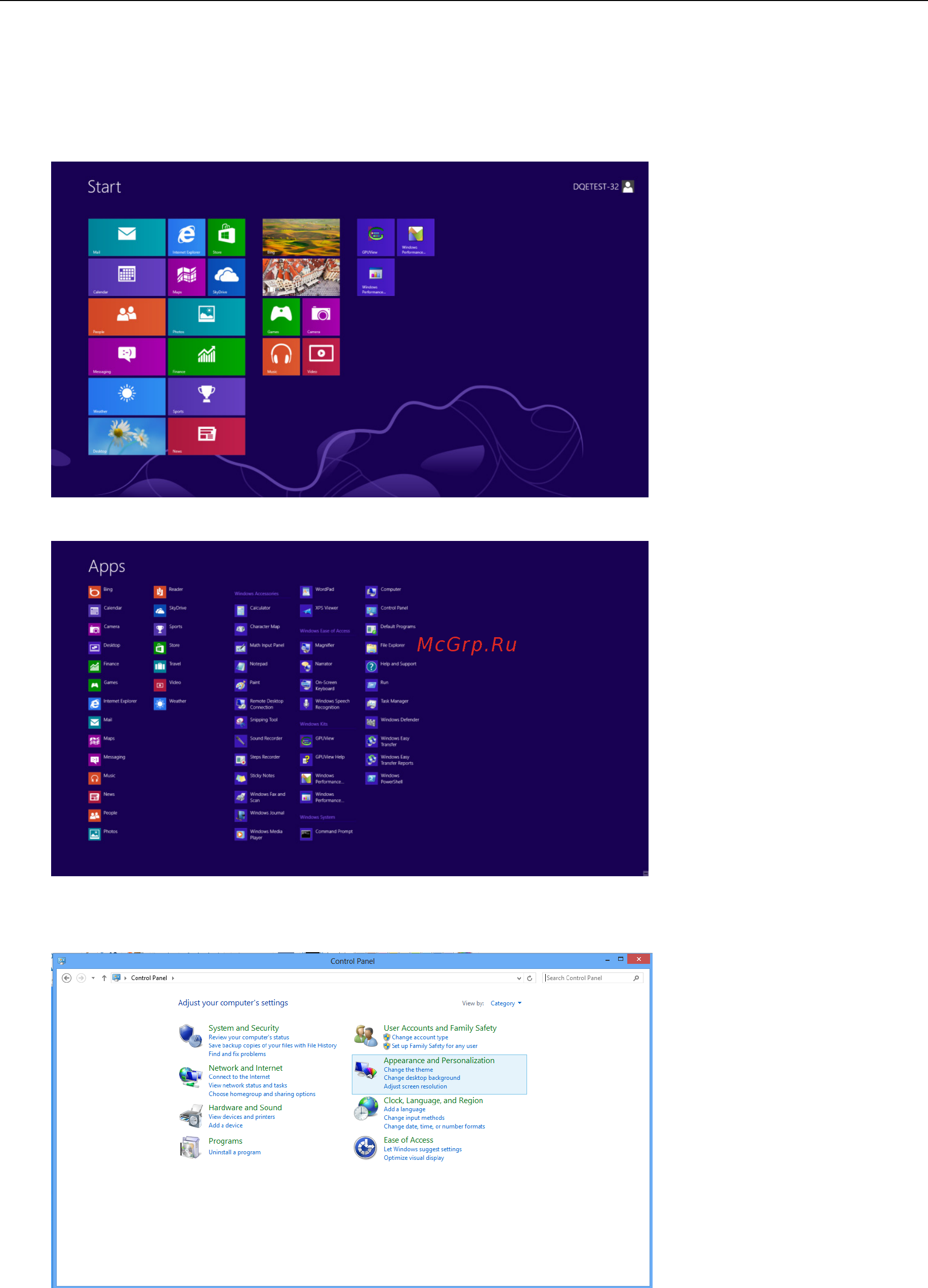 AOC U2868PQU [19/68] Windows 8