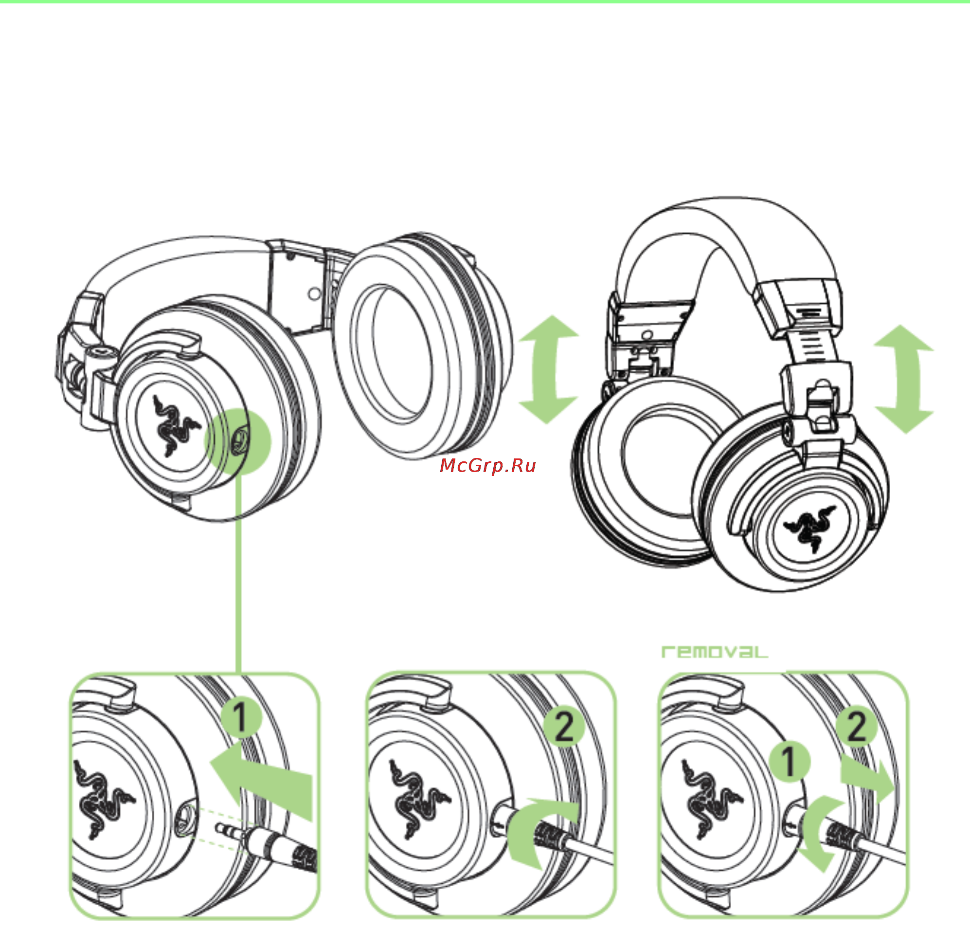 Razer Adaro DJ (RZ13-01120100-R3M1) [6/12] Подготовка razer adaro dj к работе
