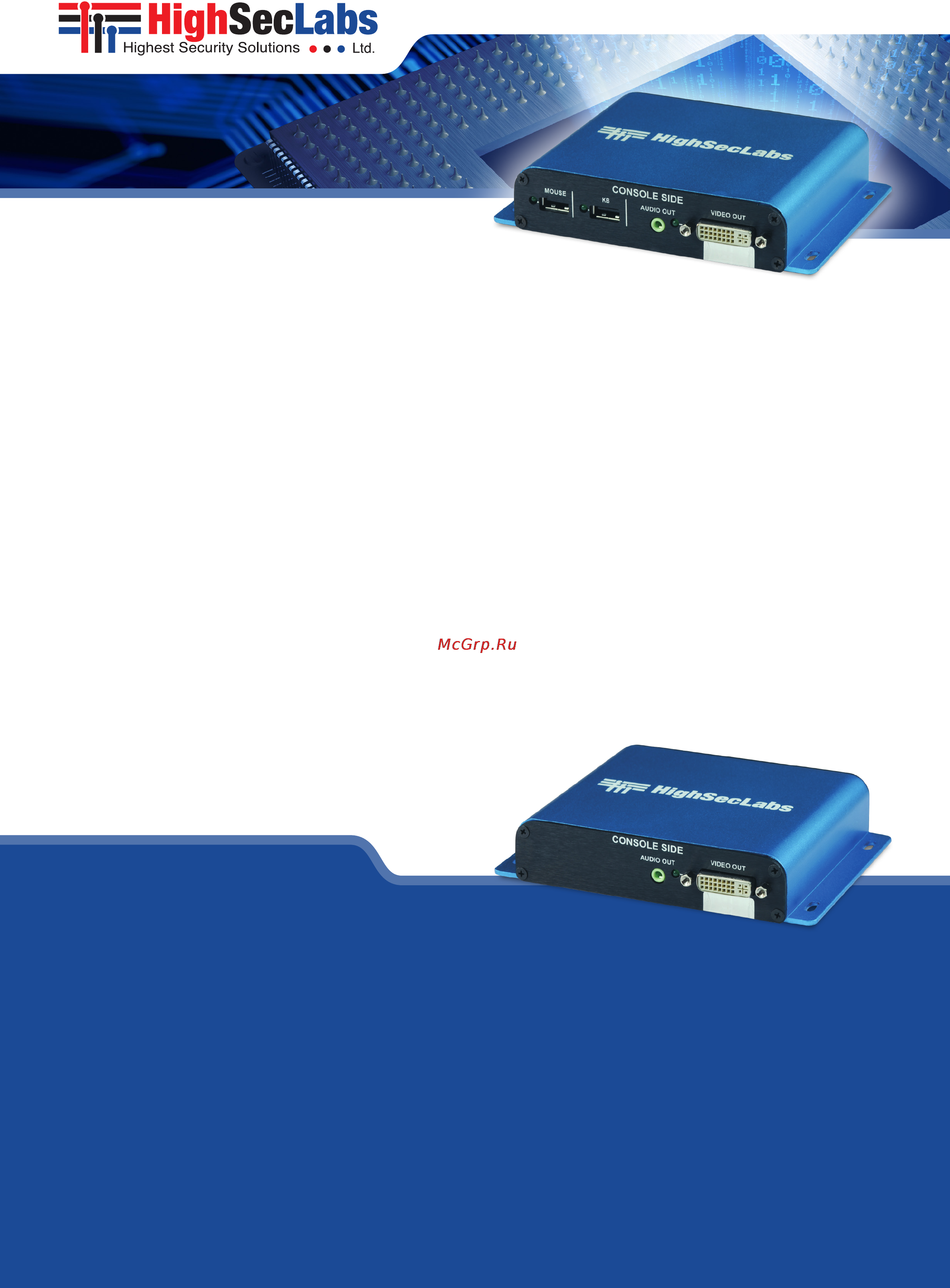 Kramer HKS100I Спецификация онлайн
