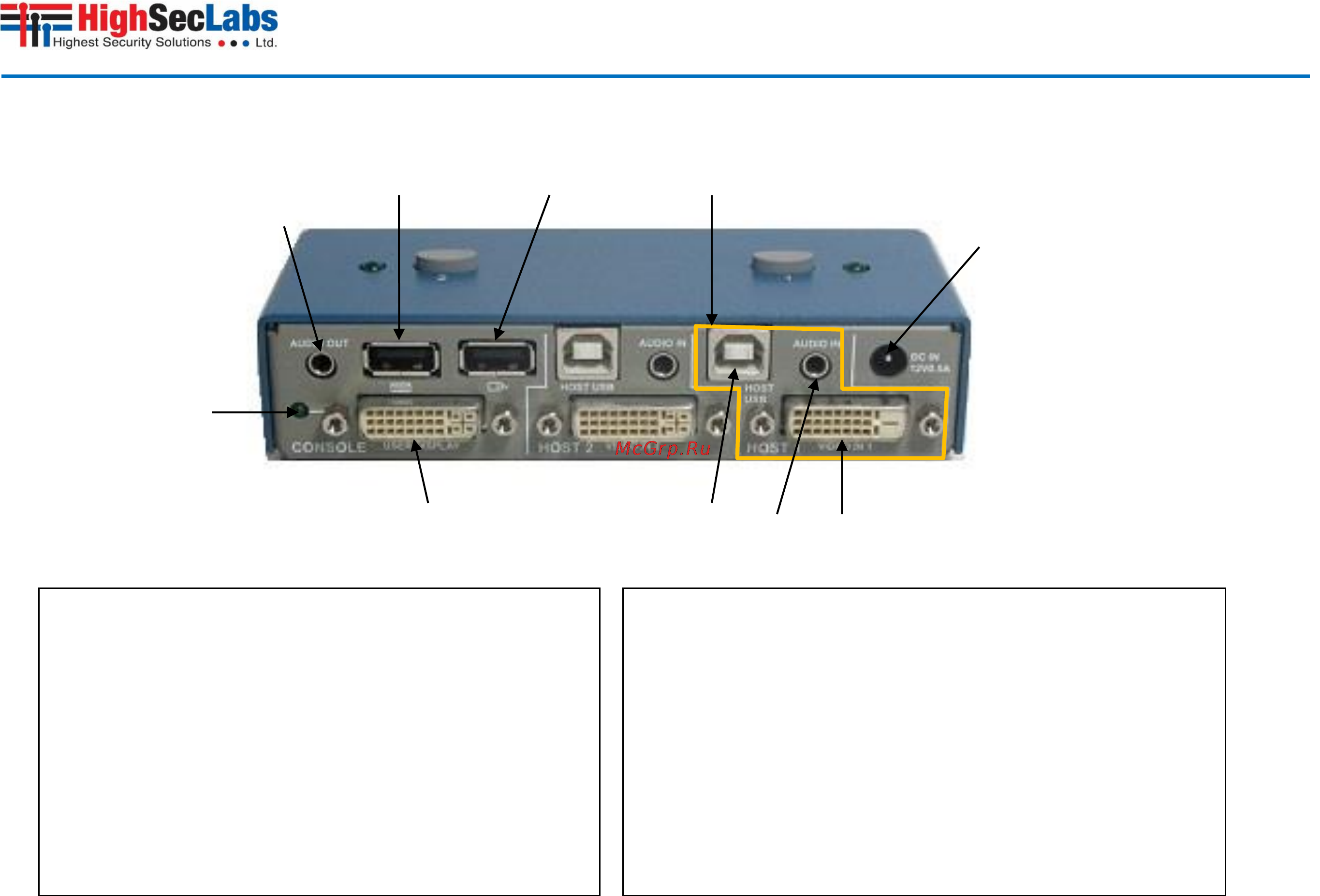 Kramer K202B [11/22] Rear panel features k202b d