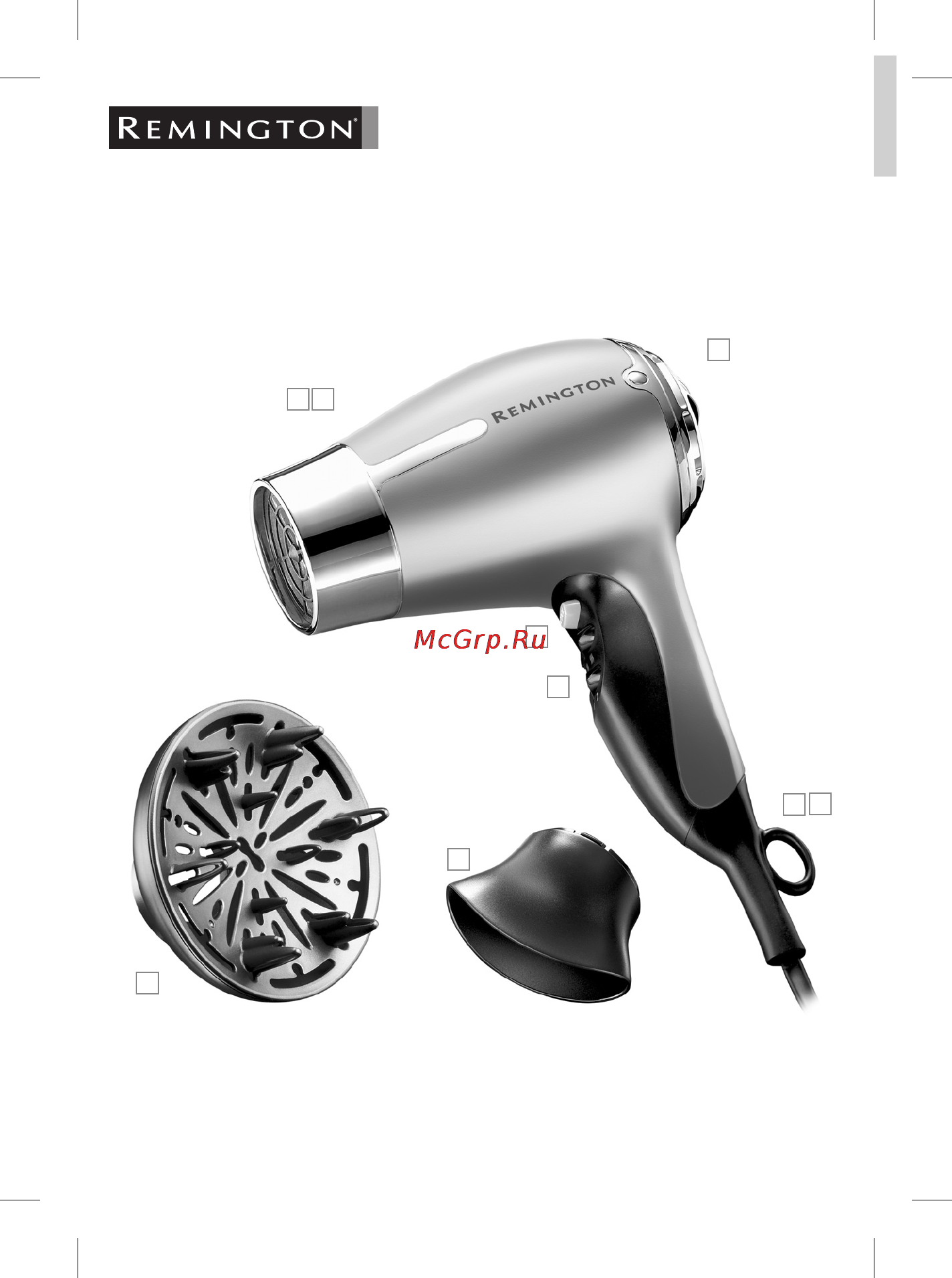 Remington D 3157 [2/13] Compact diffuser 2000w